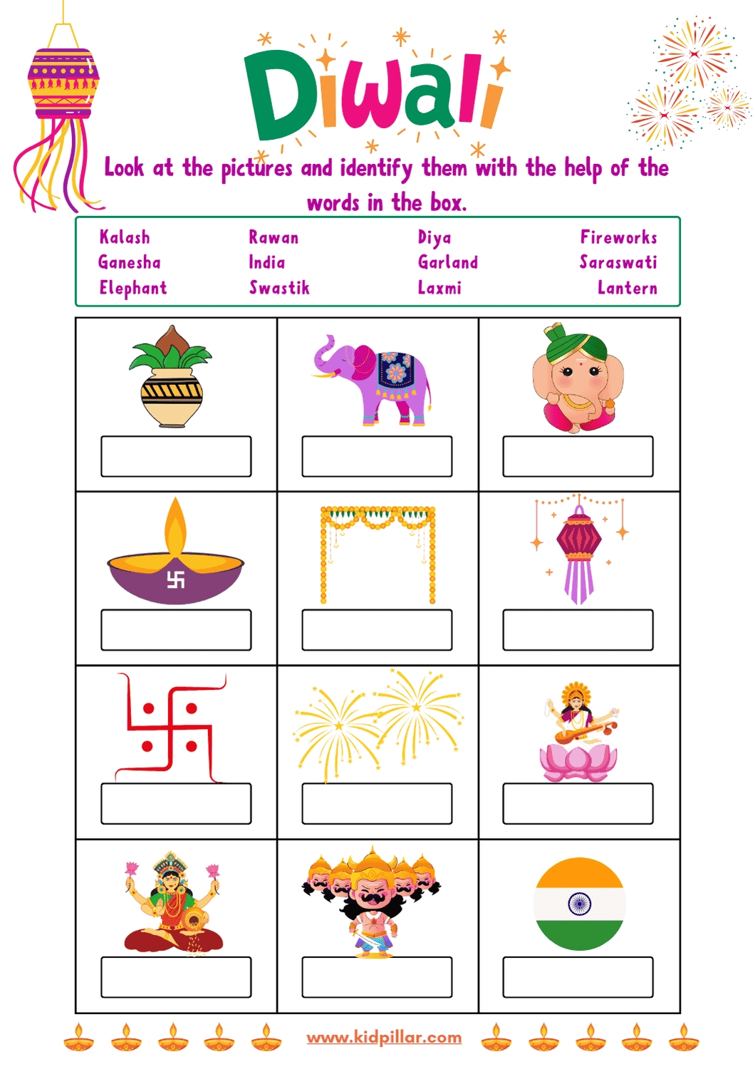 27 Best Diwali Activities For Kids With Free Printable