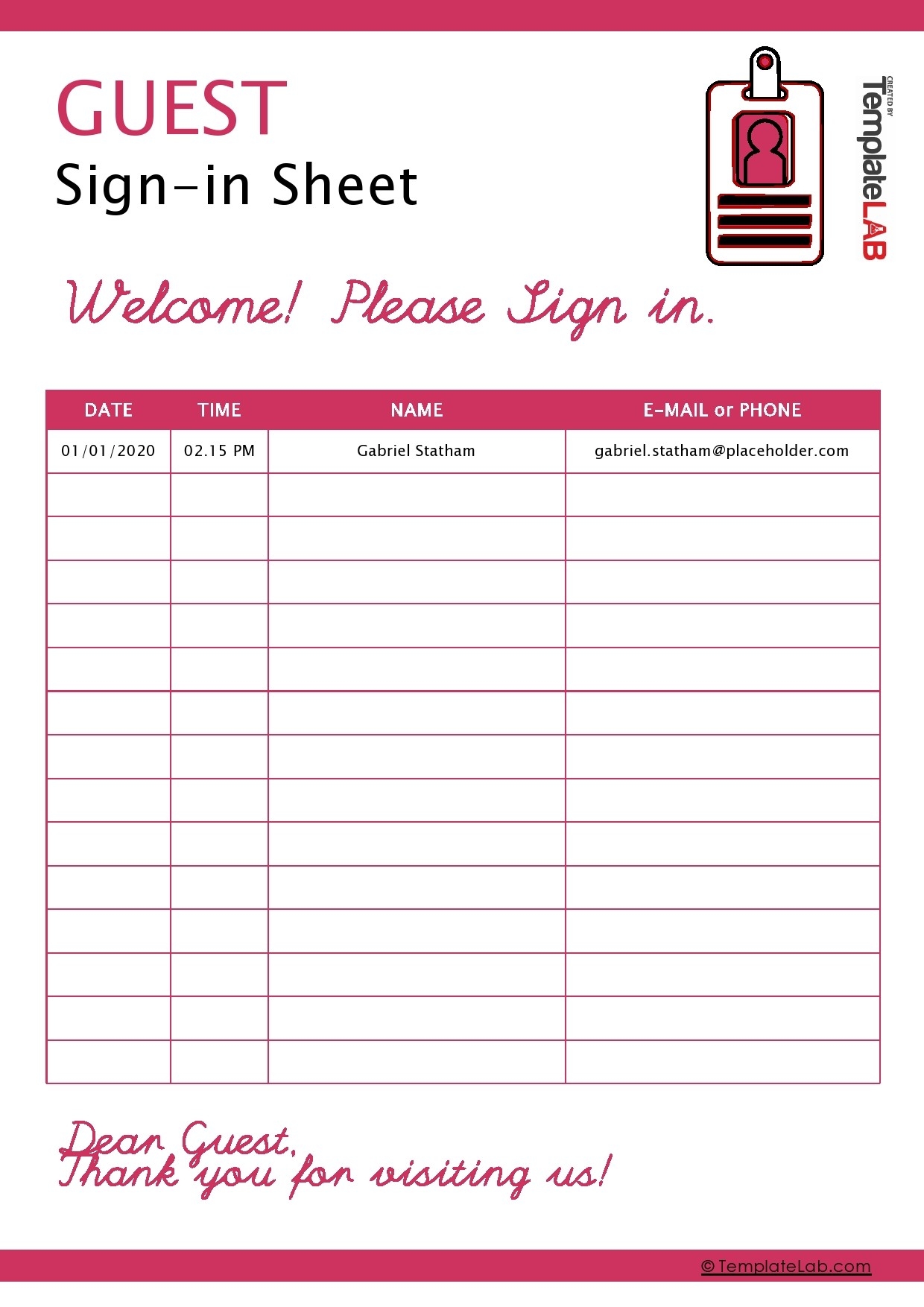 40 Sign Up Sheet Sign In Sheet Templates Word Excel 40 Sign Up Sheet Sign In Sheet Templates Word Excel