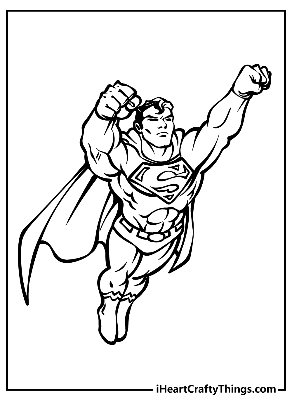 Free Printable Super Hero Coloring Sheets