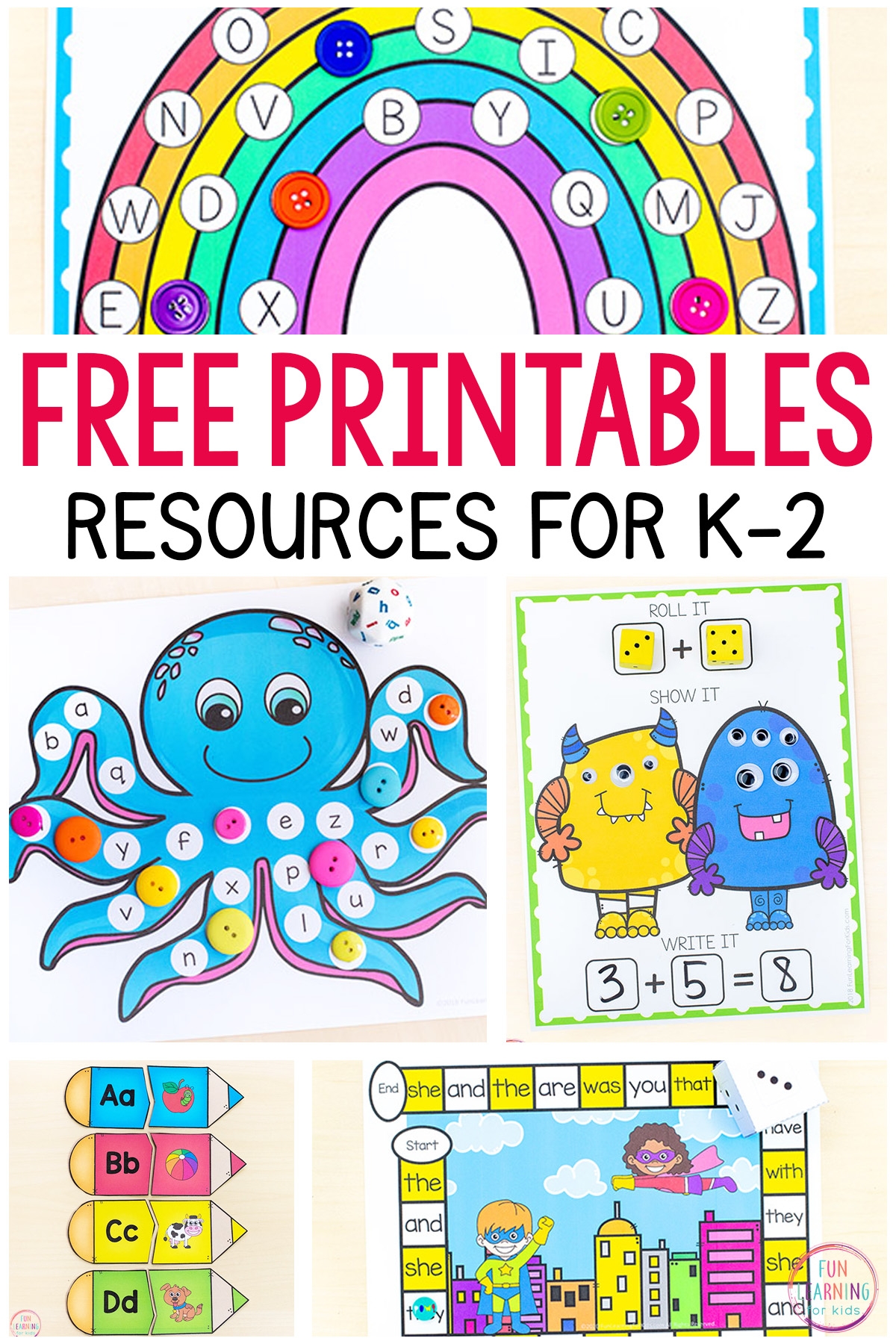 Free Printable Fun Sheets