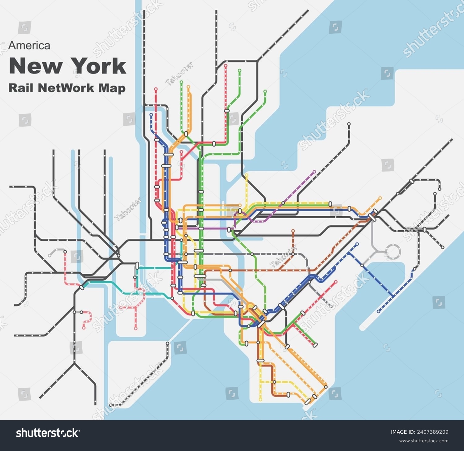 New York Metro Map Printable