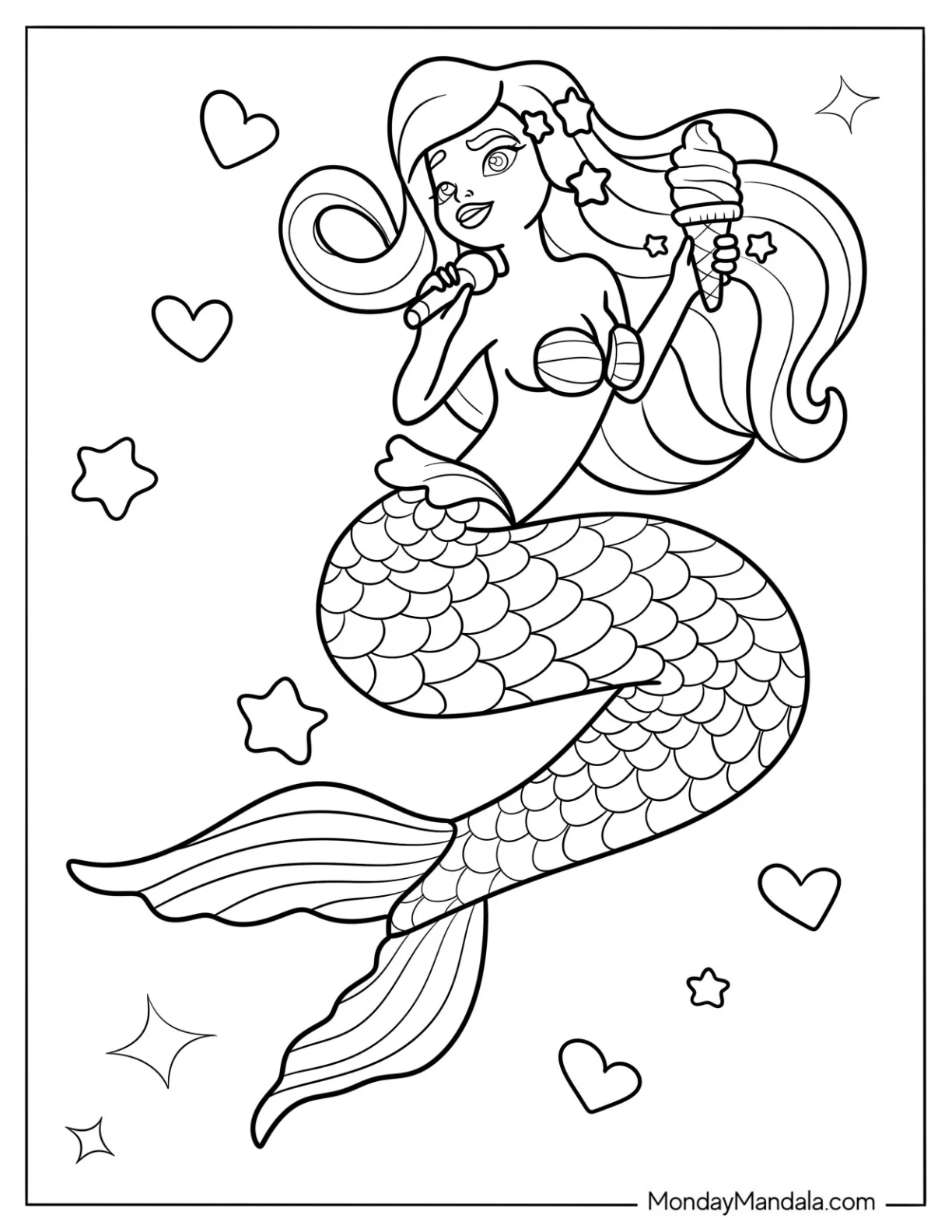 67 Mermaid Coloring Pages Free PDF Printables 67 Mermaid Coloring Pages Free PDF Printables