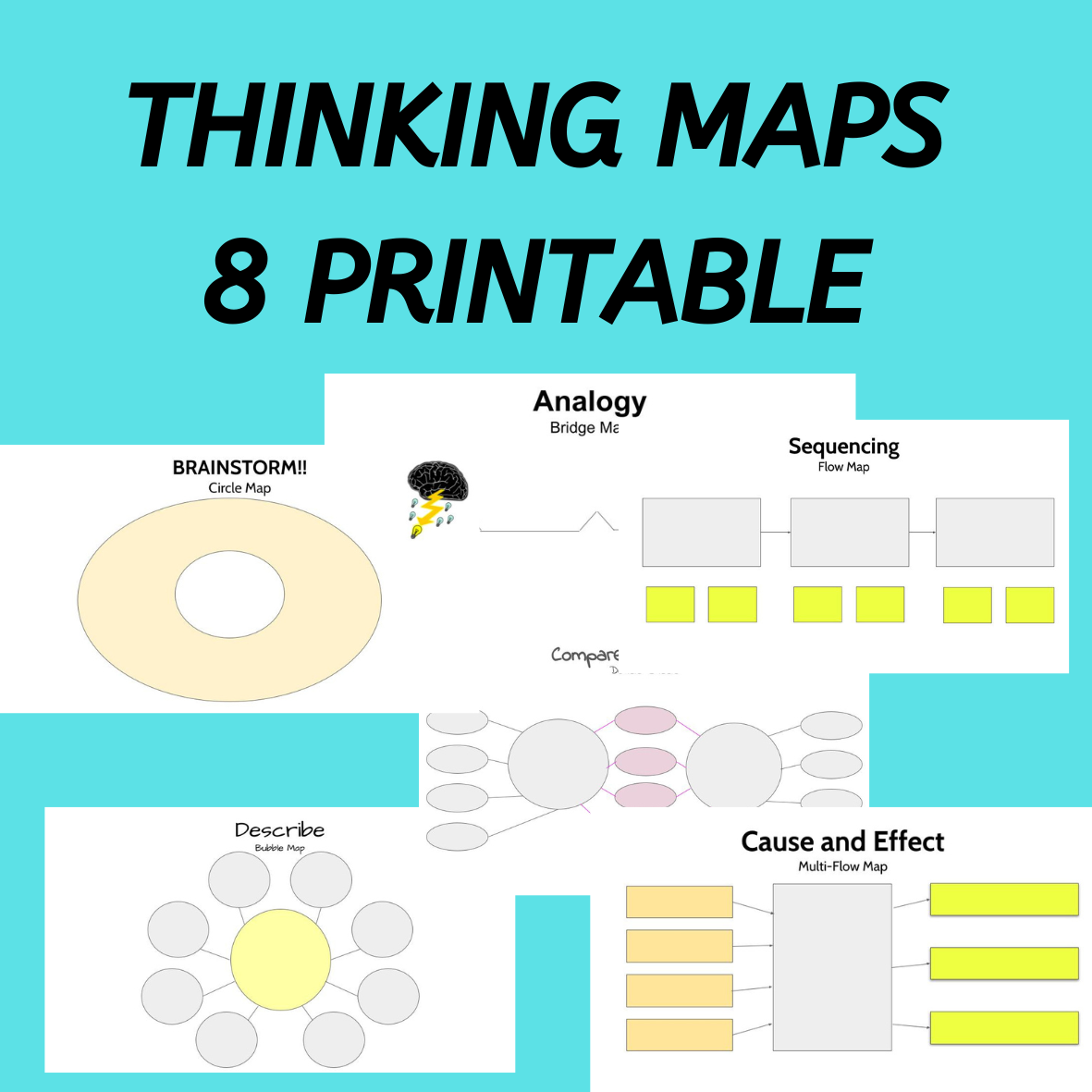 Printable Thinking Maps Templates