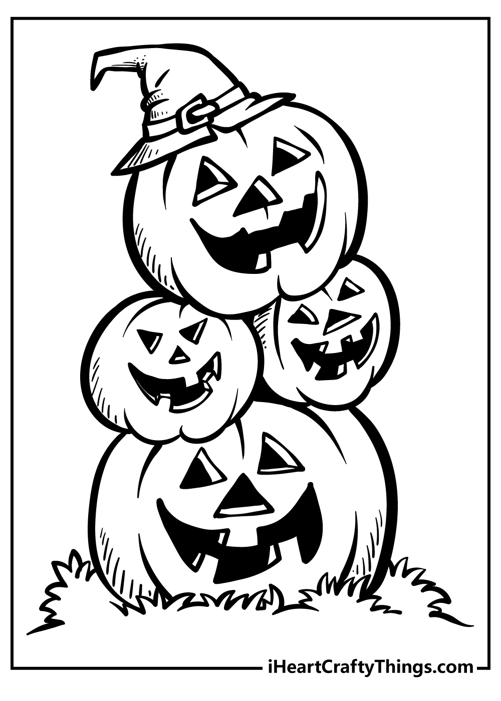 Halloween Printable Coloring Sheets