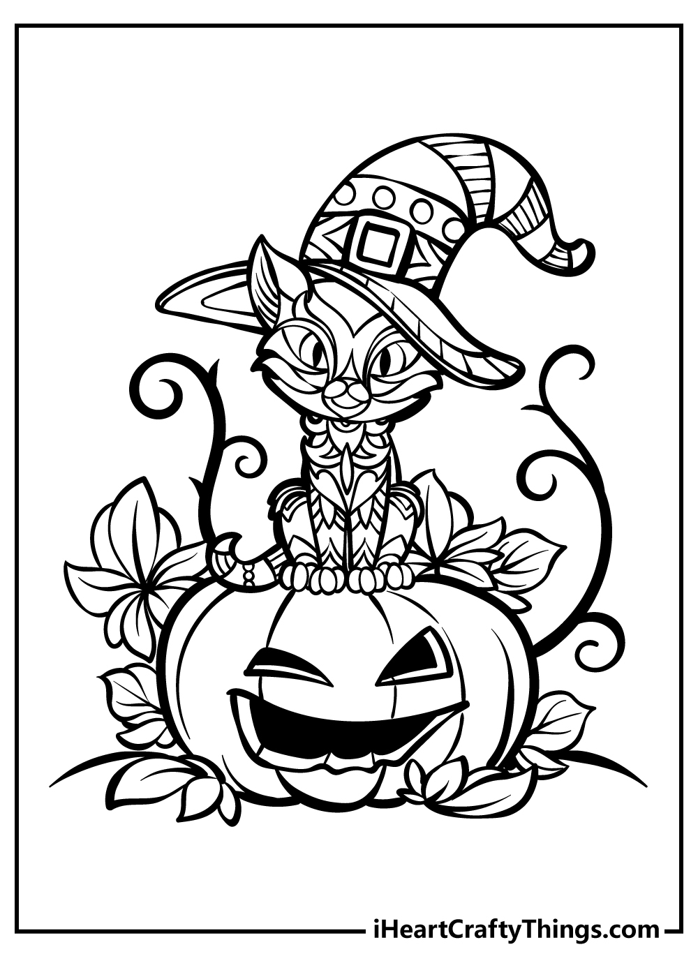 80 Halloween Coloring Pages Free Printables For Kids