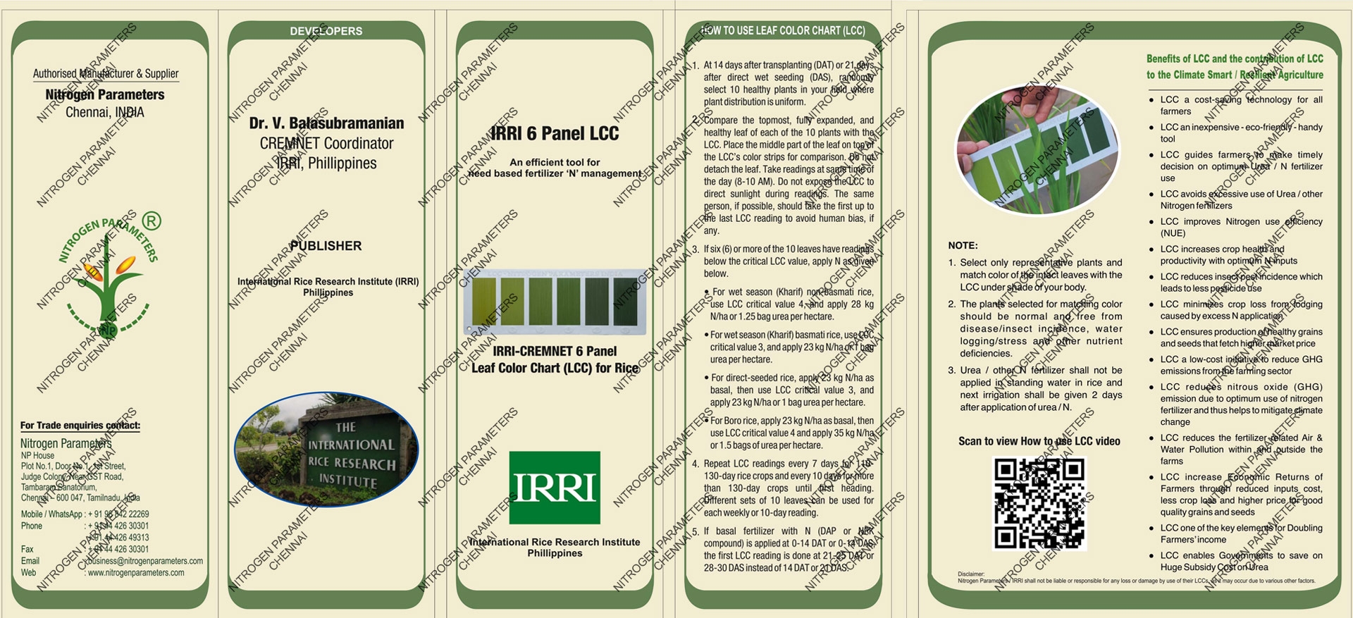 Leaf Color Chart Printable