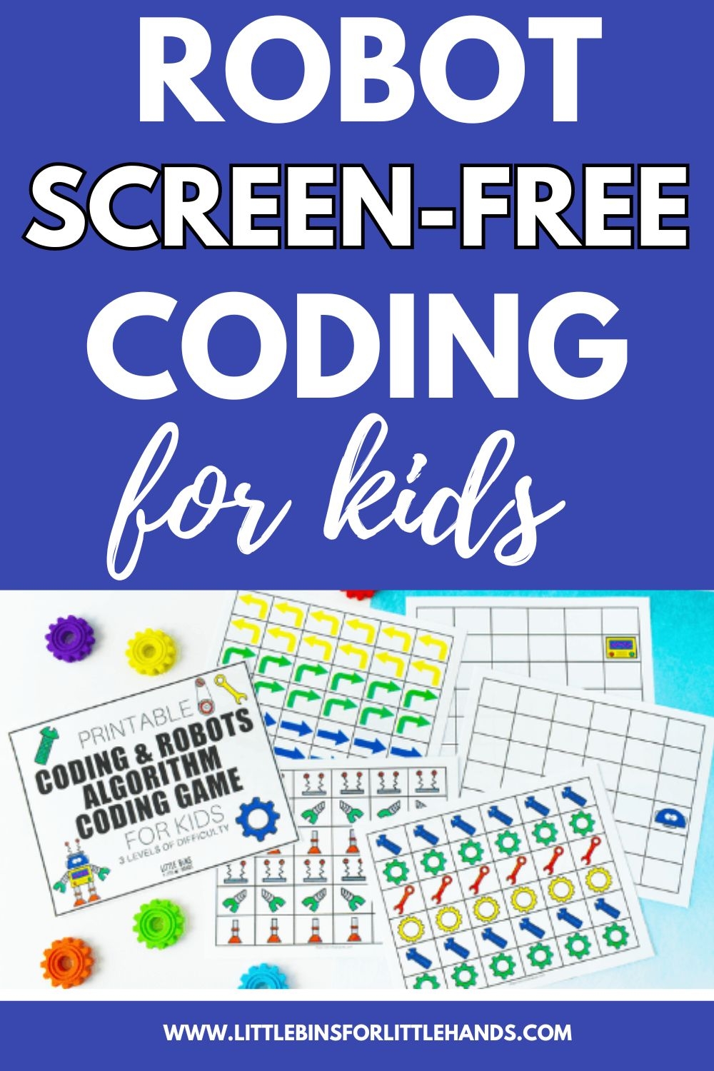 Algorithm Game For Kids Free Printable 