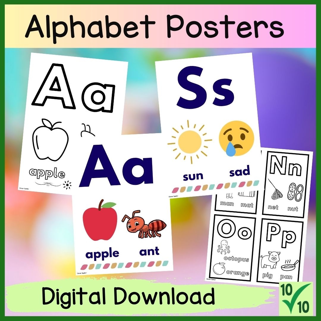 Printable Alphabet Anchor Chart