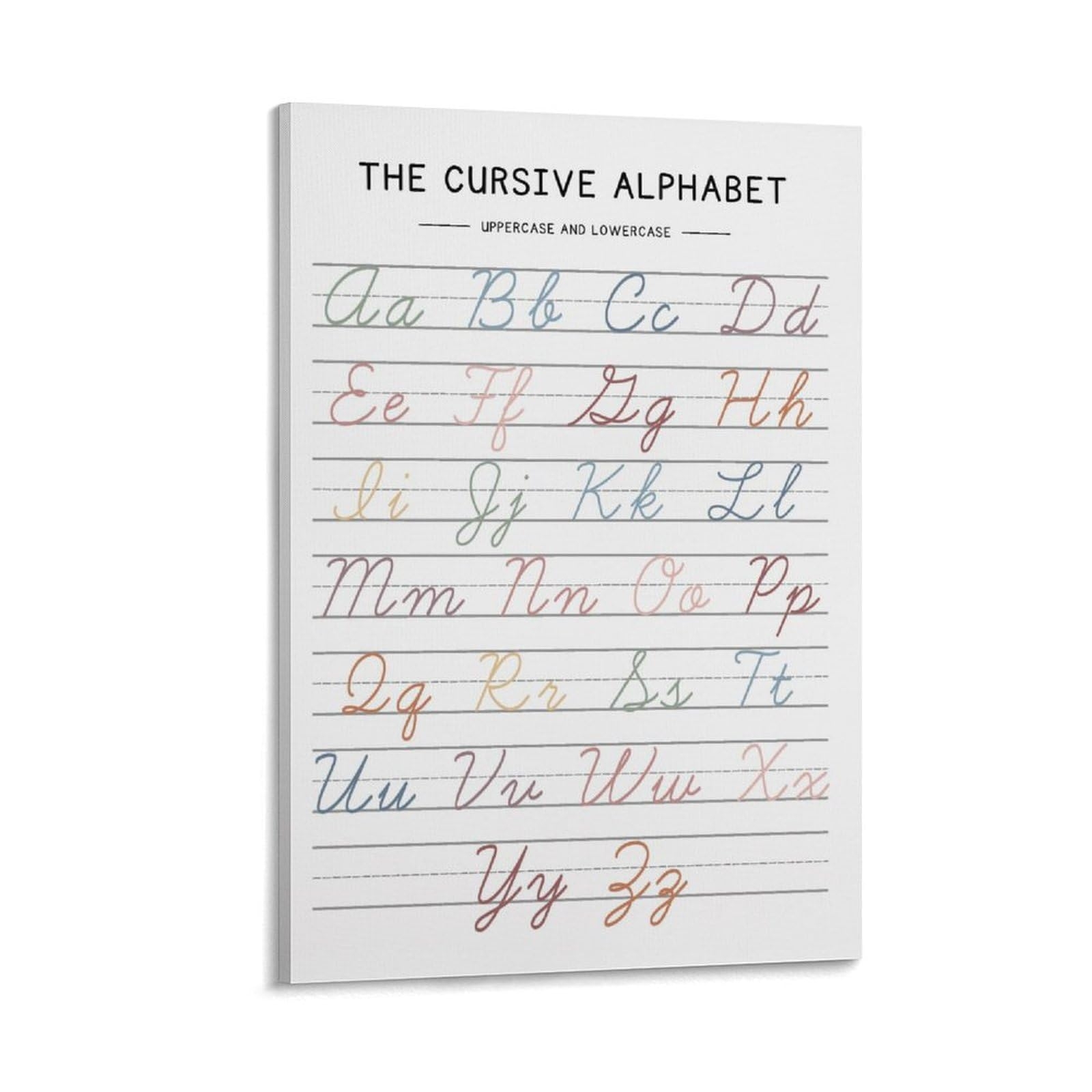 Amazon LohxA Cursive Handwriting Chart Homeschool Learning Tools Alphabet Poster Kids Handwriting Printable C Canvas Wall Art Print Poster For Home School Office Decor 16x24inch 40x60cm Office Products Amazon LohxA Cursive Handwriting Chart Homeschool Learning Tools Alphabet Poster Kids Handwriting Printable C Canvas Wall Art Print Poster For Home School Office Decor 16x24inch 40x60cm Office Products
