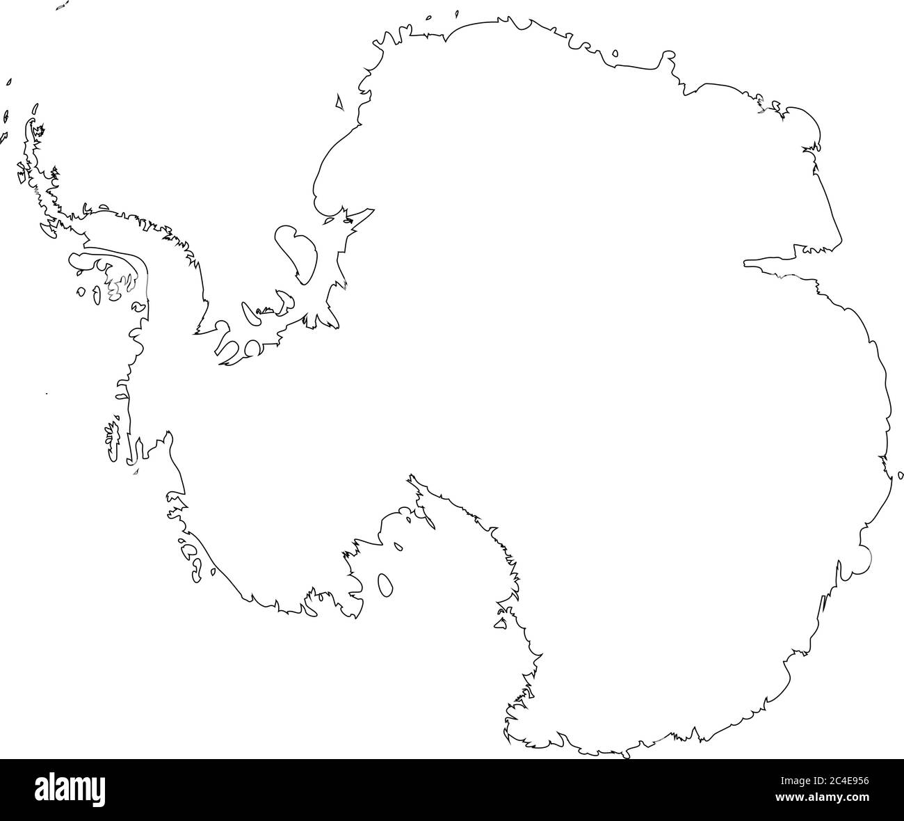 Printable Map Of Antarctica Printable Map Of Antarctica