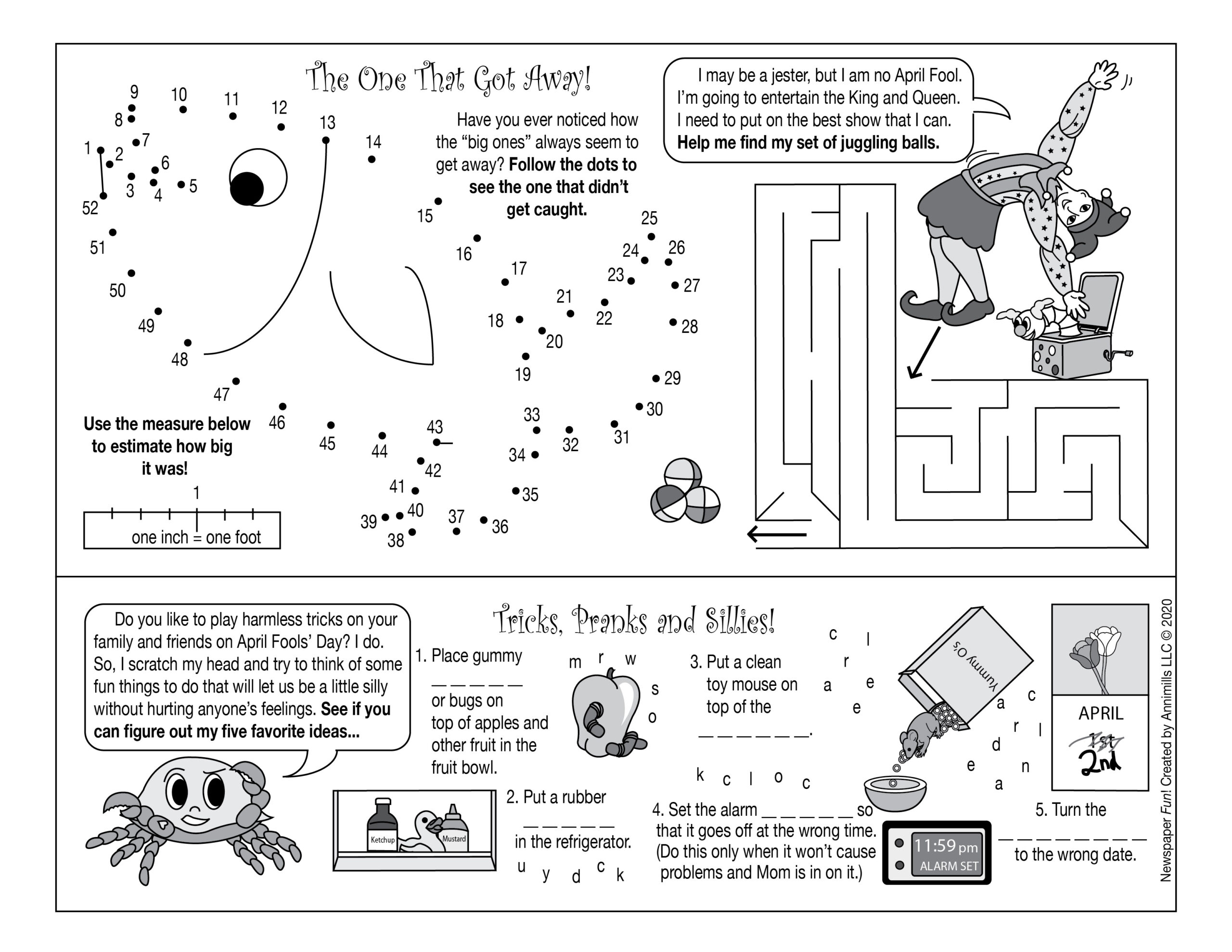 April Fools Day Puzzle Pack Activities Set Made By Teachers