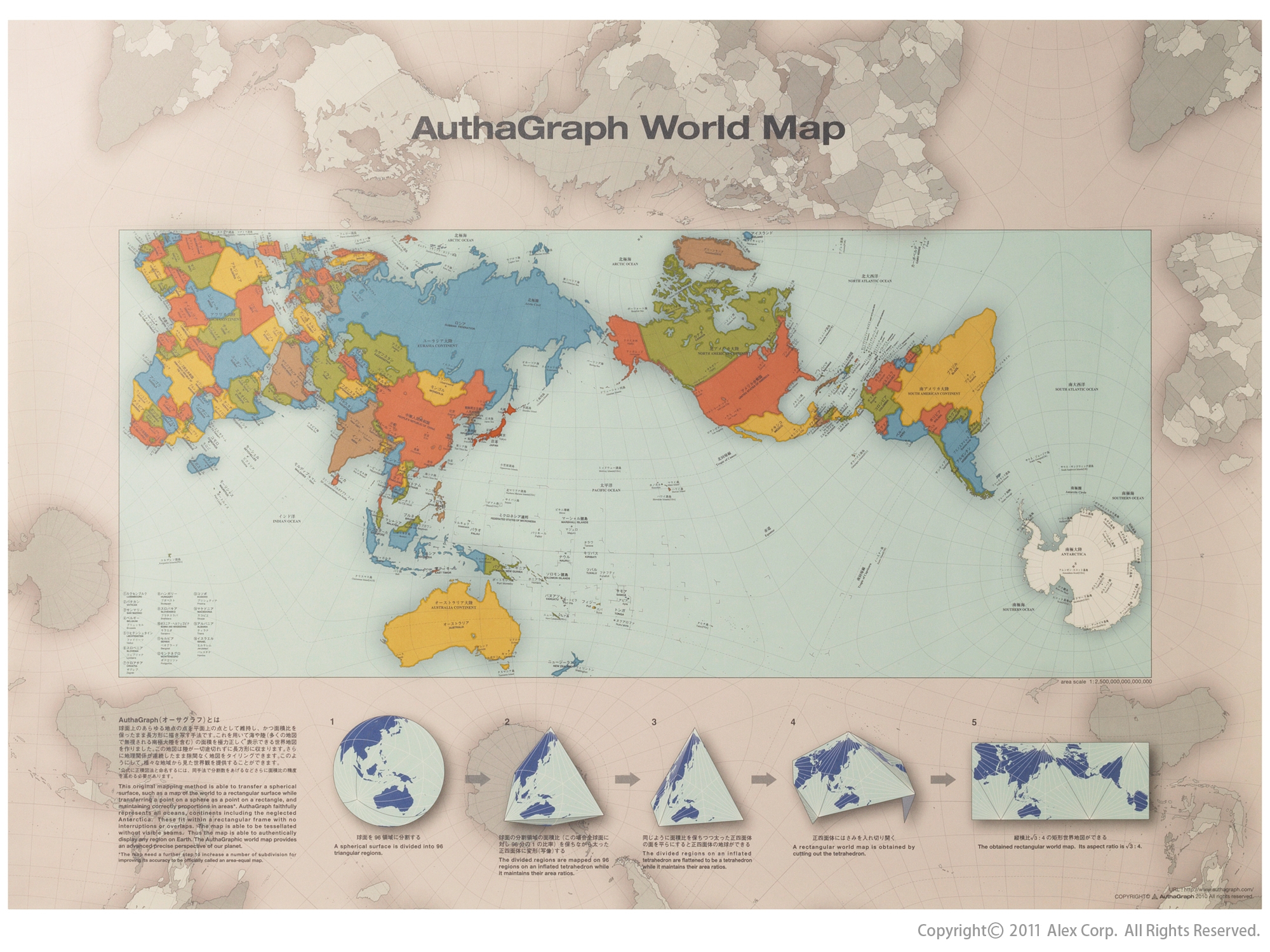 Printable Authagraph Map