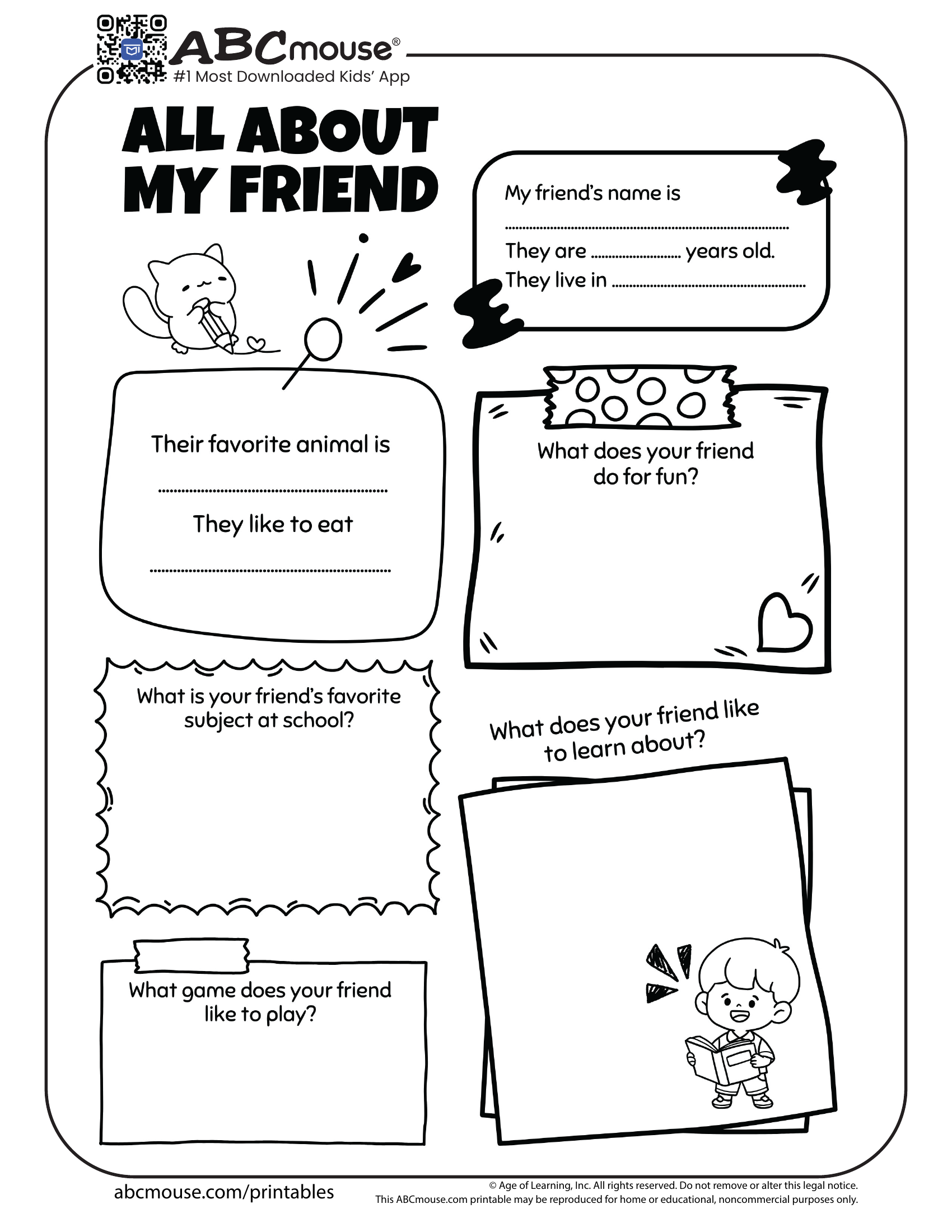 Back To School Worksheets For Kids ABCmouse Back To School Worksheets For Kids ABCmouse