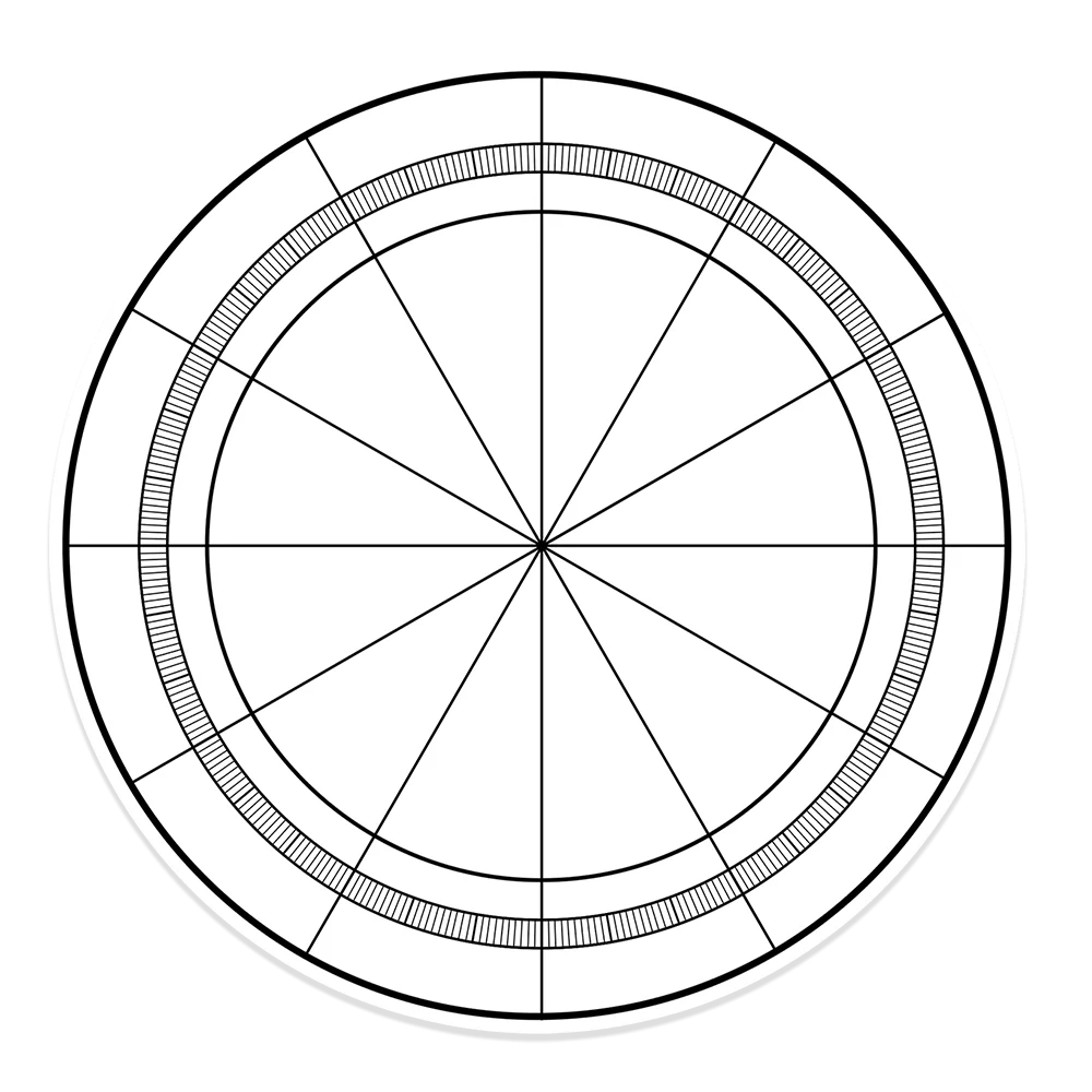 Birth Chart Template Sticker Aastrae Birth Chart Template Sticker Aastrae