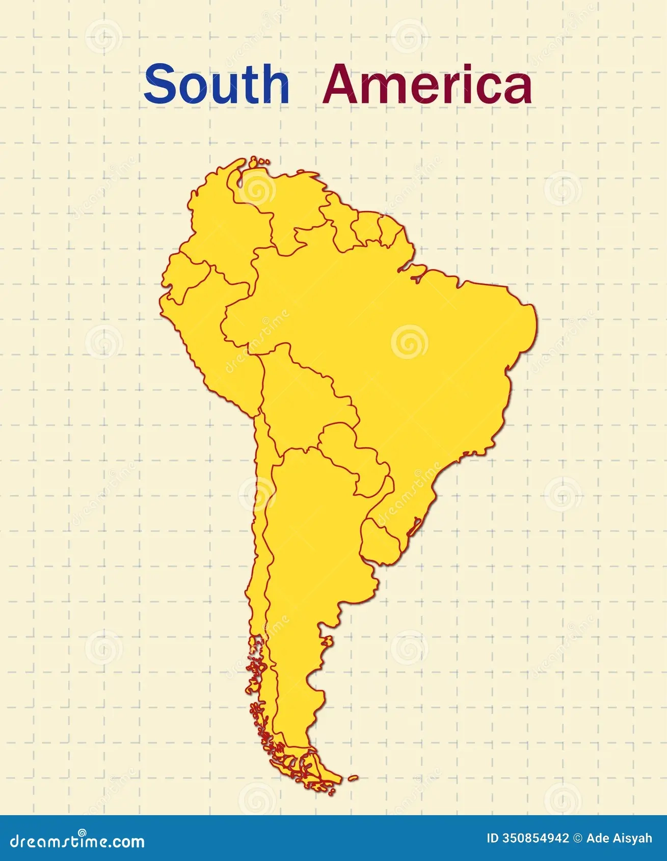Printable Blank Maps Of South America