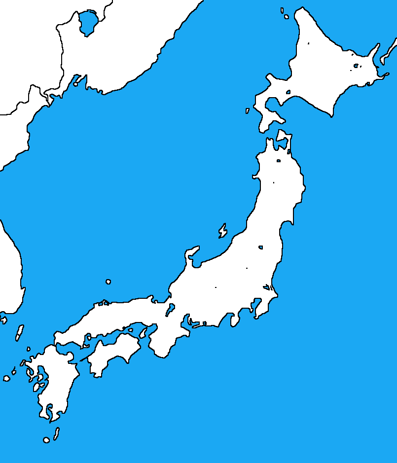 Blank Map Of Japan By DinoSpain On DeviantArt
