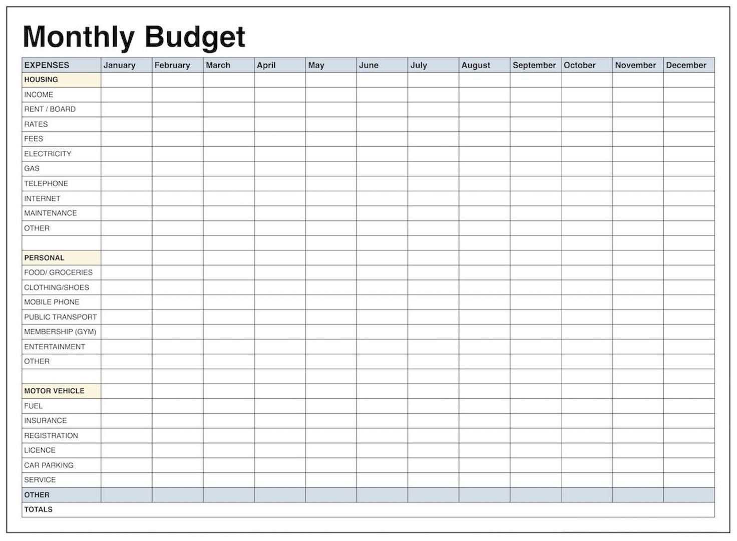 Blank Monthly Budget Template Pdf Http templatedocs budget Worksheets Library Blank Monthly Budget Template Pdf Http templatedocs budget Worksheets Library