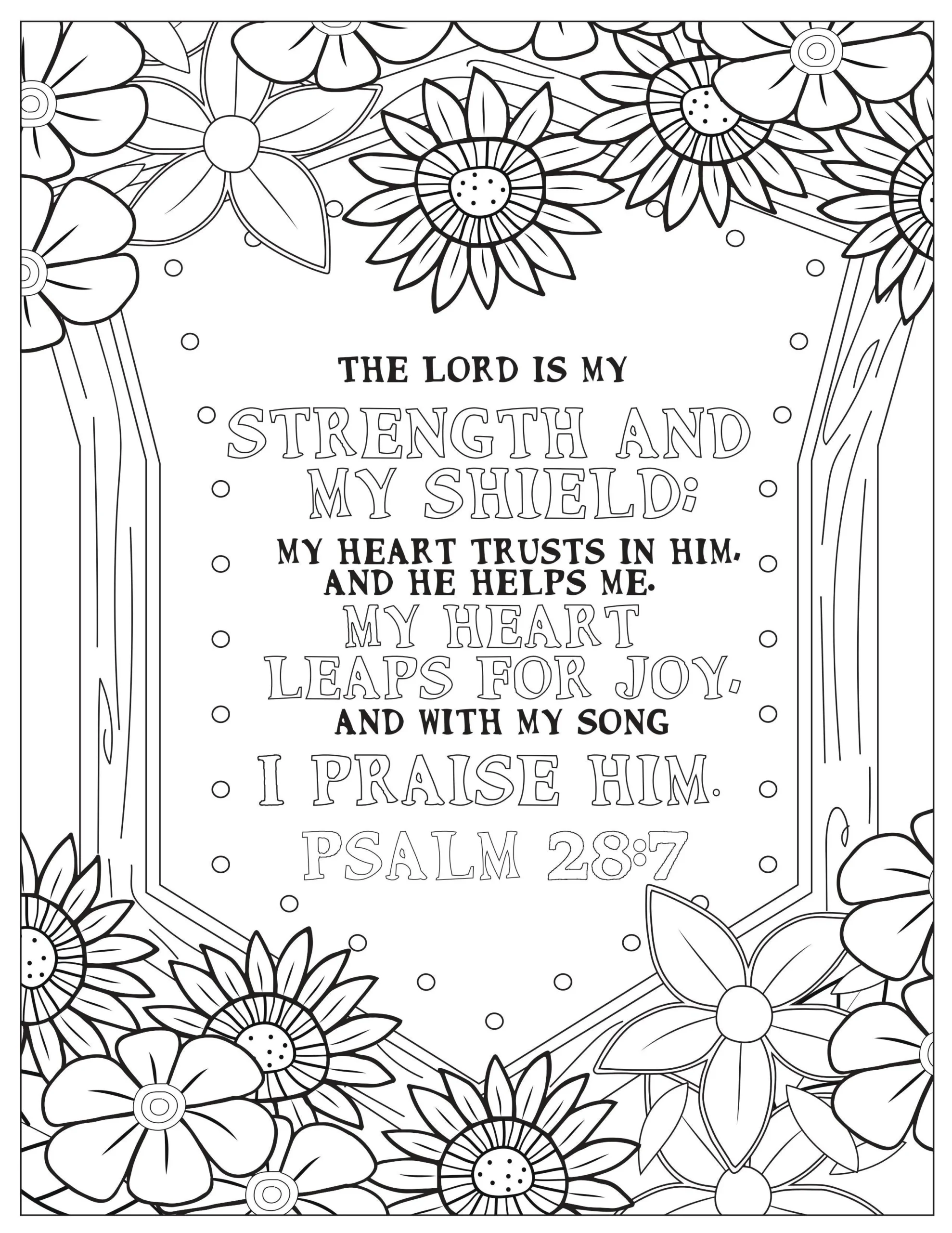 Bible Story Printable Coloring Sheets