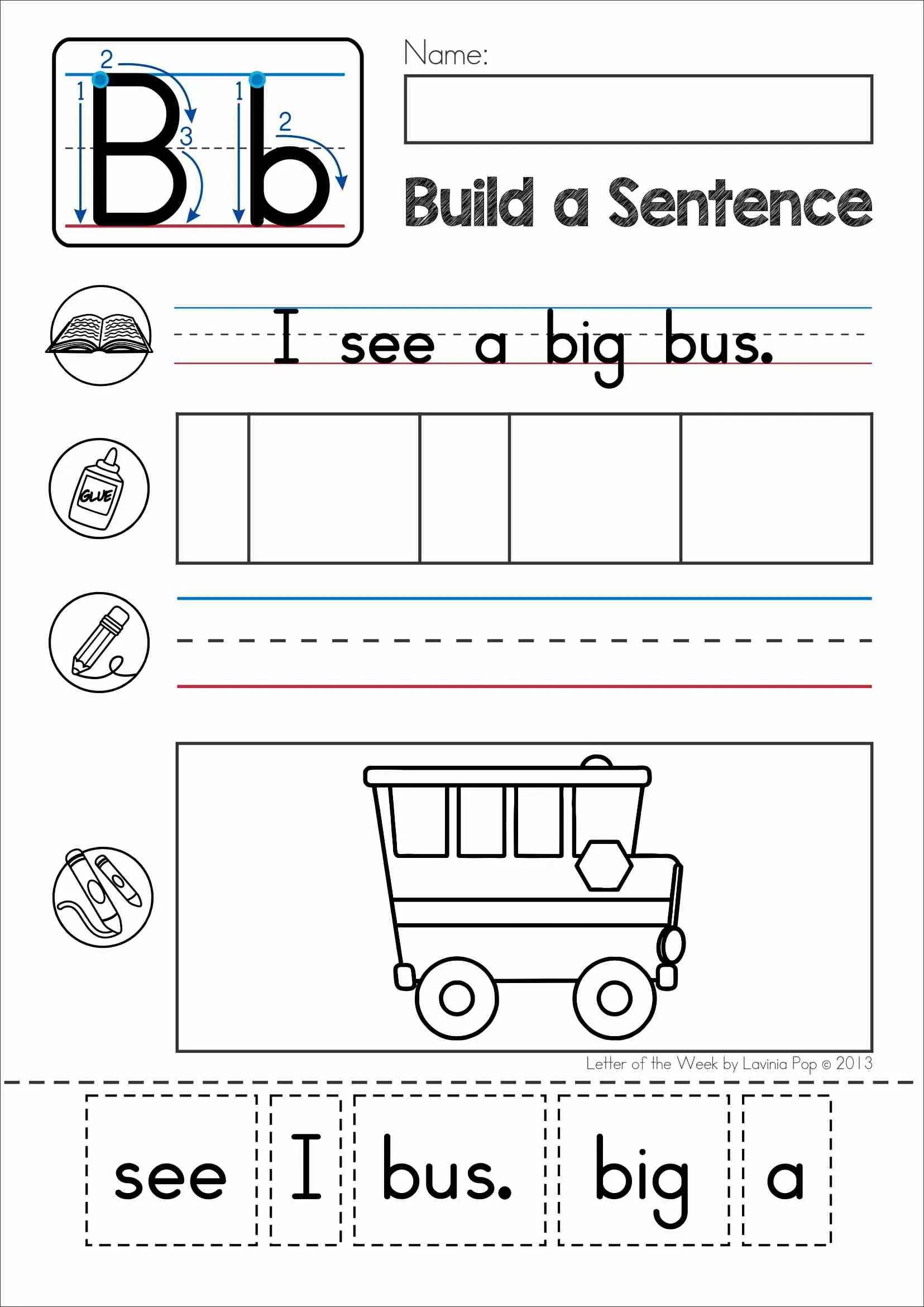 Build A Sentence Sentence Scramble Cut And Paste Worksheets Build A Sentence Sentence Scramble Cut And Paste Worksheets