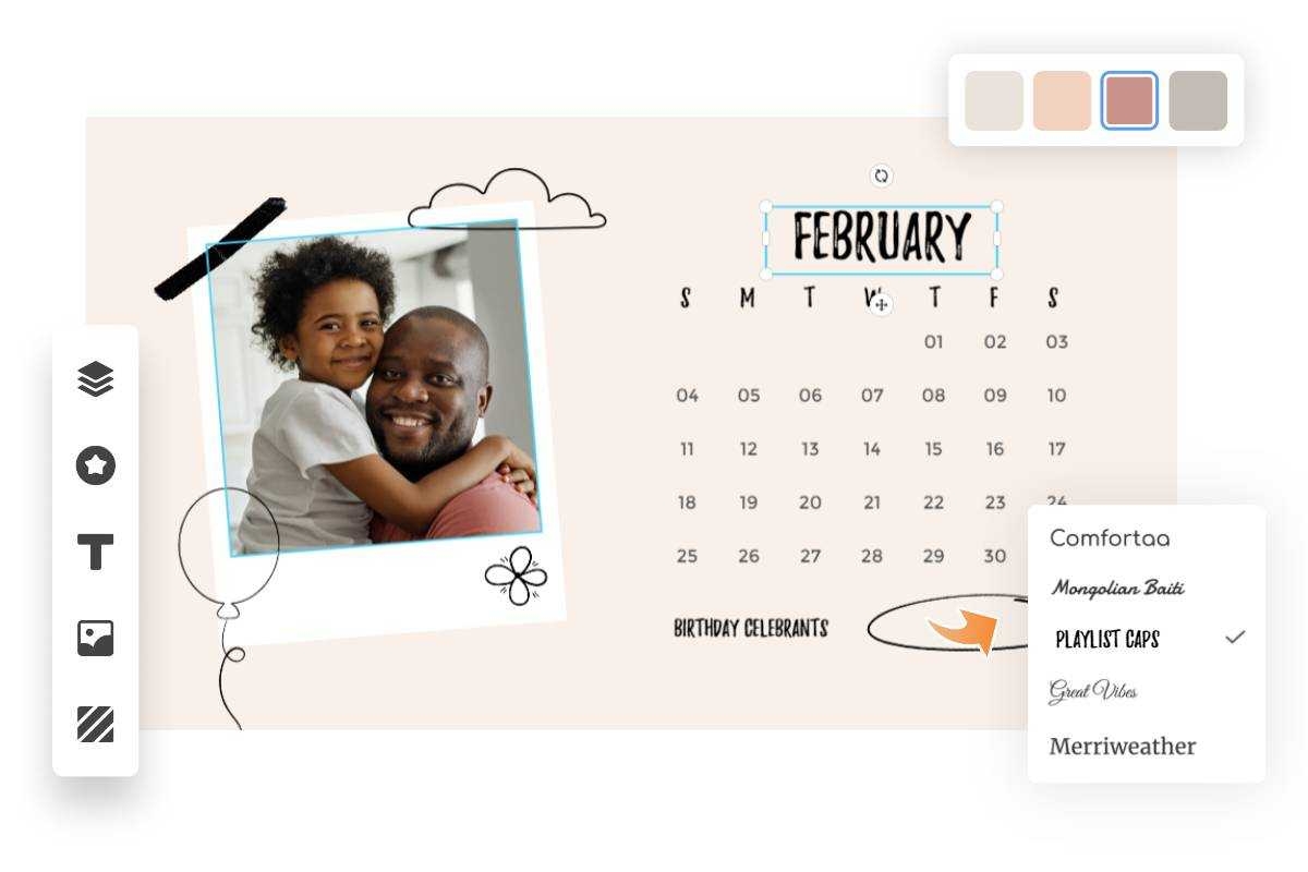 Calendar Maker Make Calendars Online For Free Fotor Calendar Maker Make Calendars Online For Free Fotor