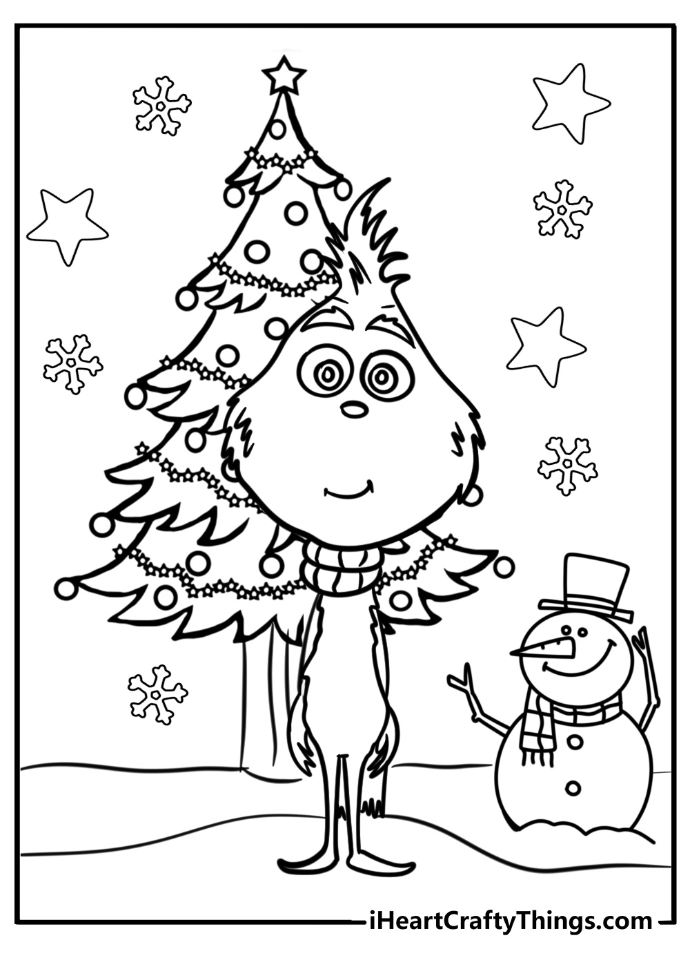 Free Printable Holiday Coloring Sheets