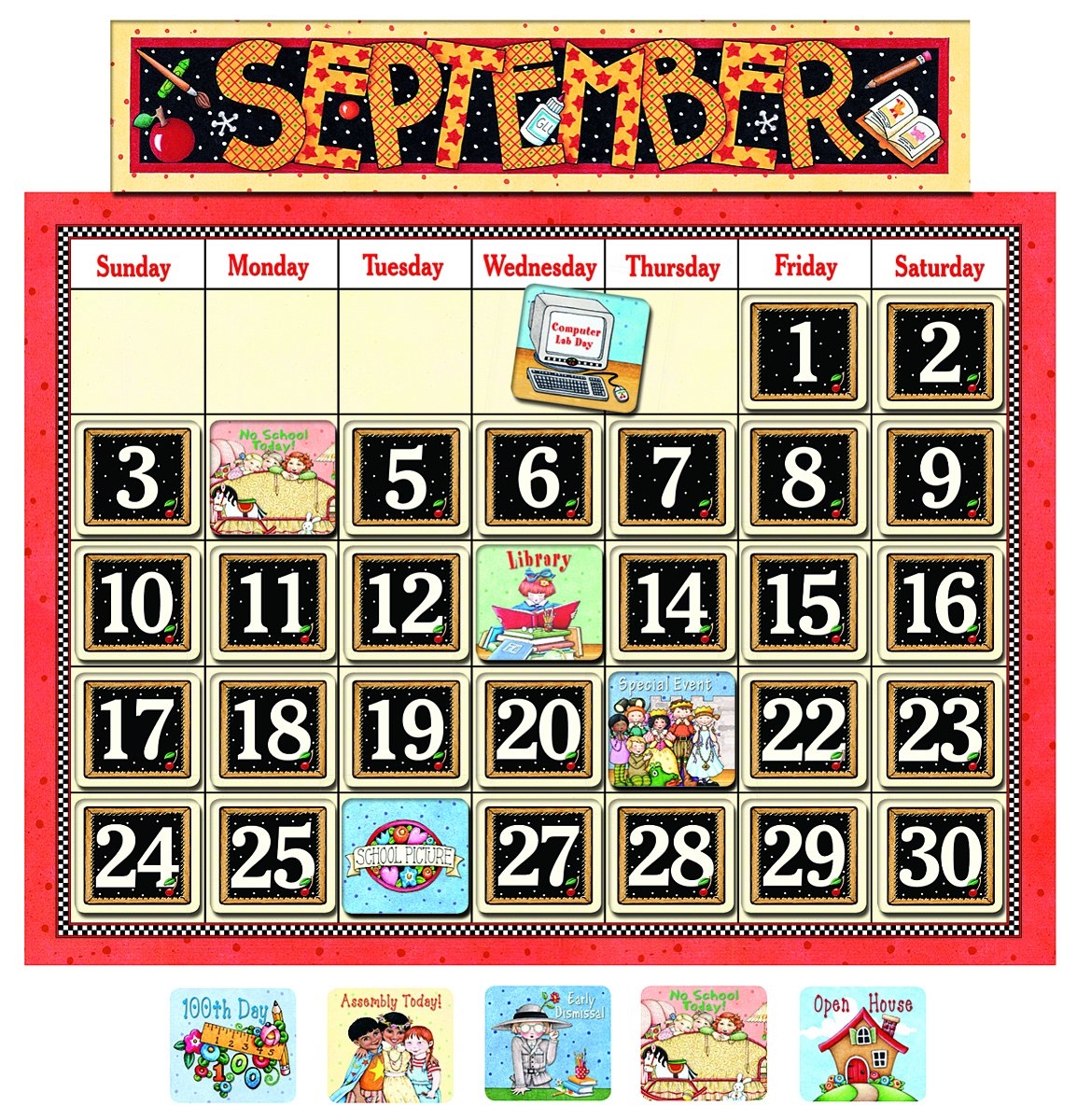 Calendar Bulletin Board Printables
