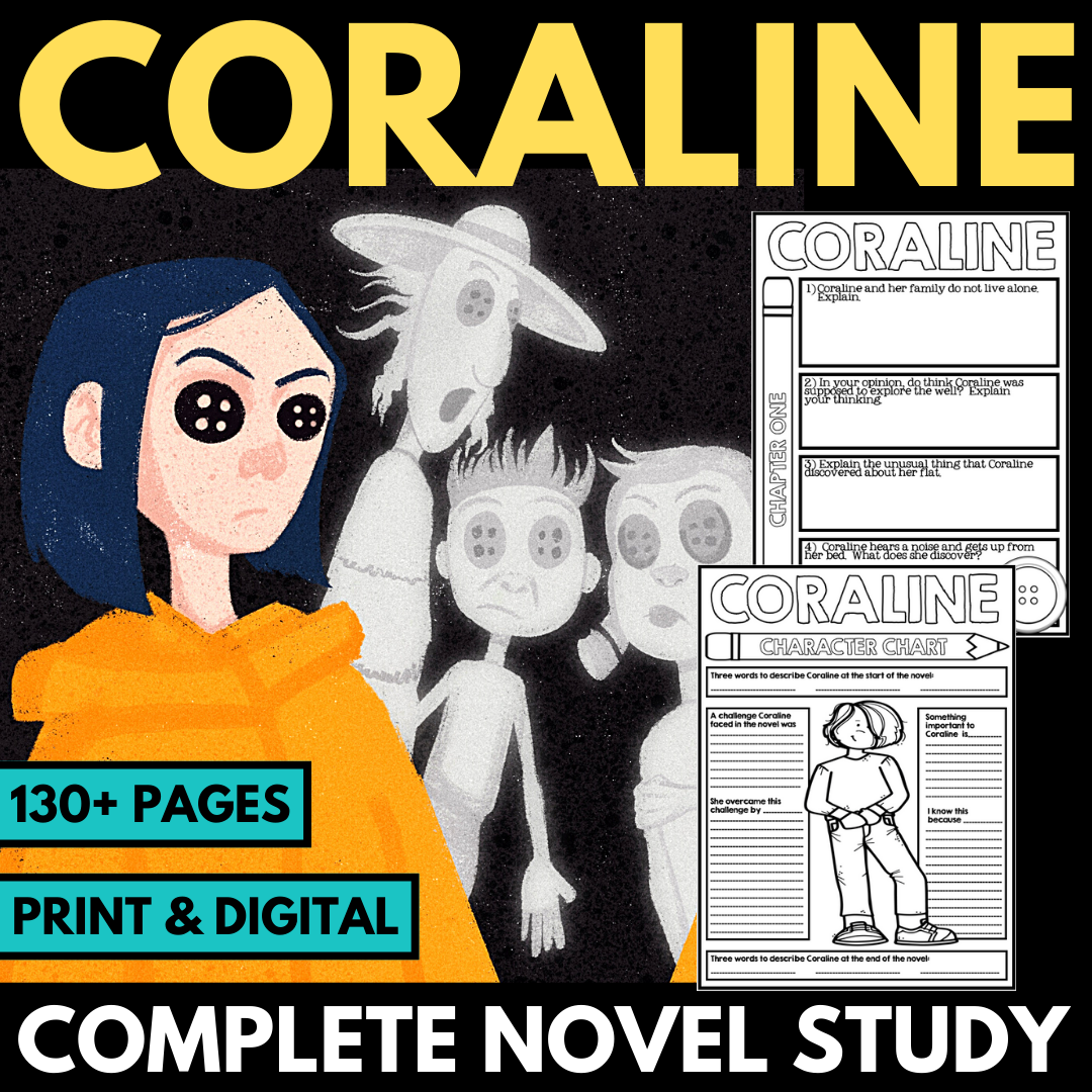 Free Printable Coraline Worksheets