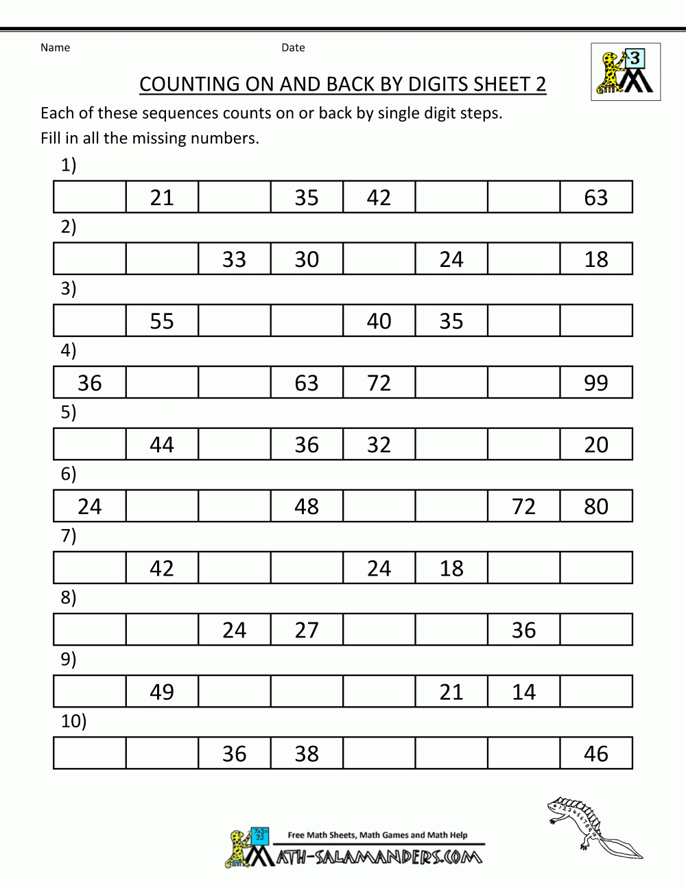 3rd Grade Free Printable Worksheets 3rd Grade Free Printable Worksheets