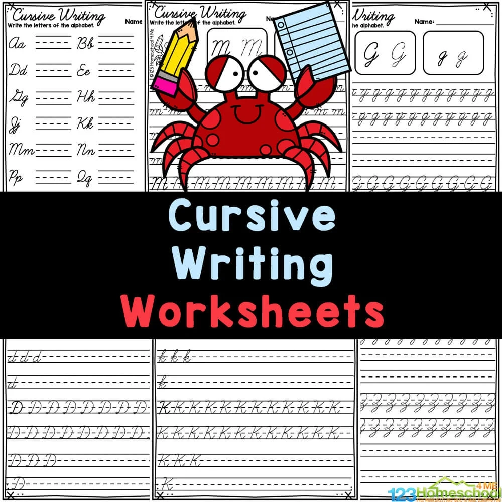 Free Printable Cursive Writing Sheets Free Printable Cursive Writing Sheets