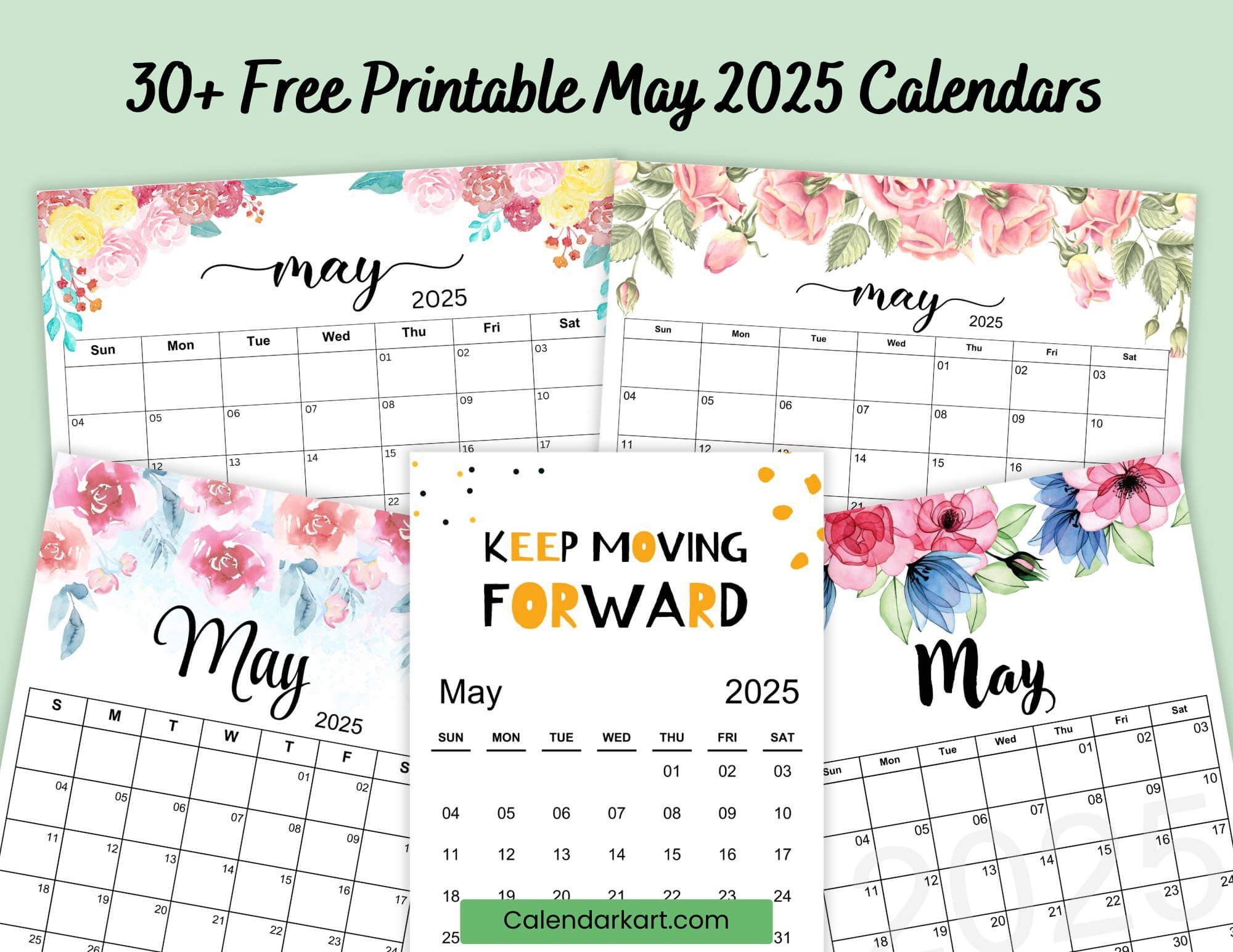 May Monthly Calendar Printable May Monthly Calendar Printable
