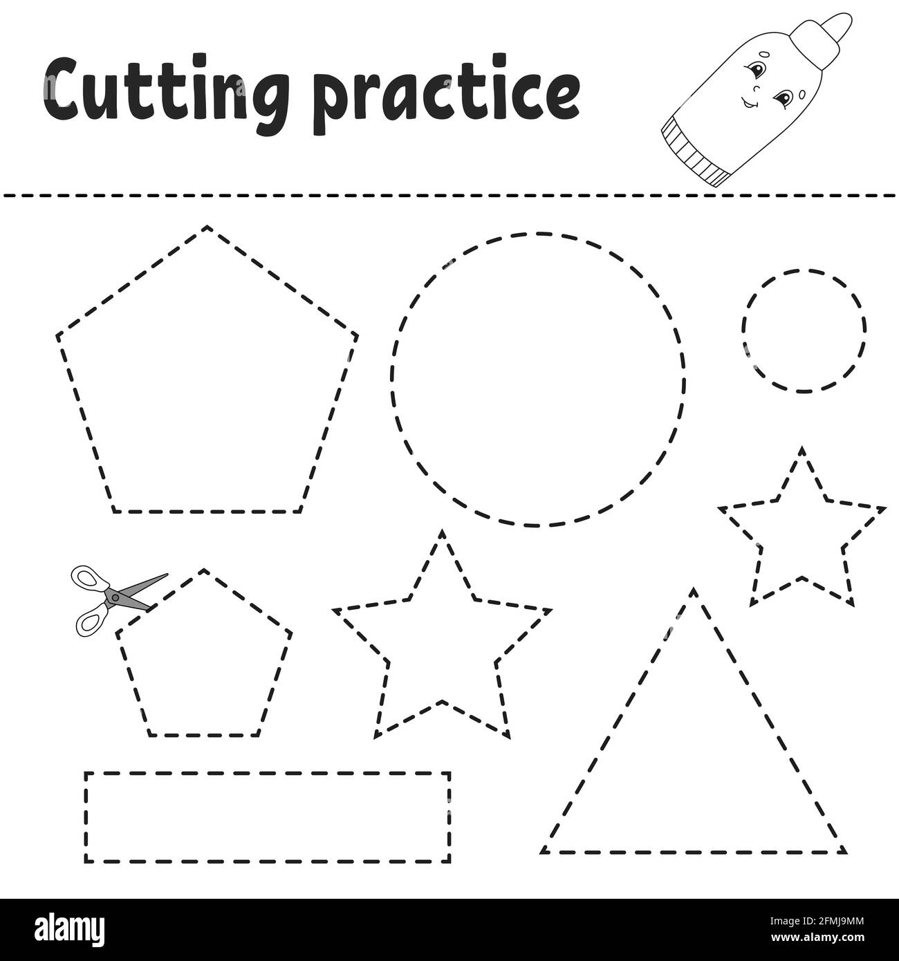 Printable Cutting Practice Worksheets Printable Cutting Practice Worksheets