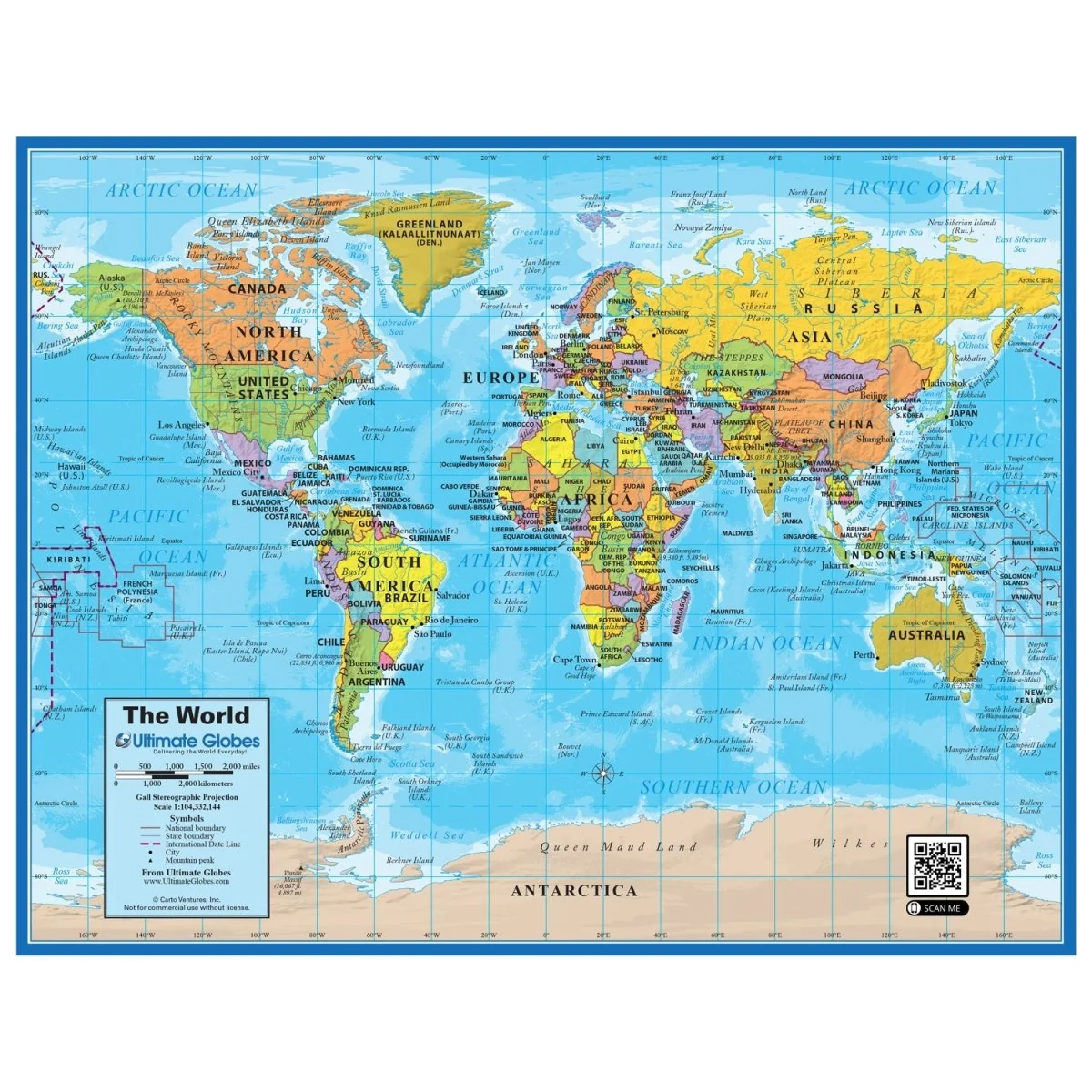Detailed Printable World Map For Education And Geography Reference Ultimate Globes Detailed Printable World Map For Education And Geography Reference Ultimate Globes