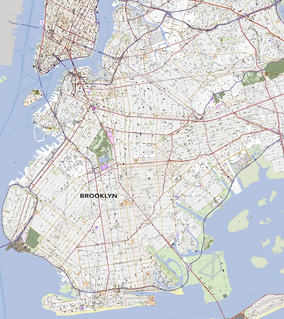 Printable Map Of Williamsburg Brooklyn