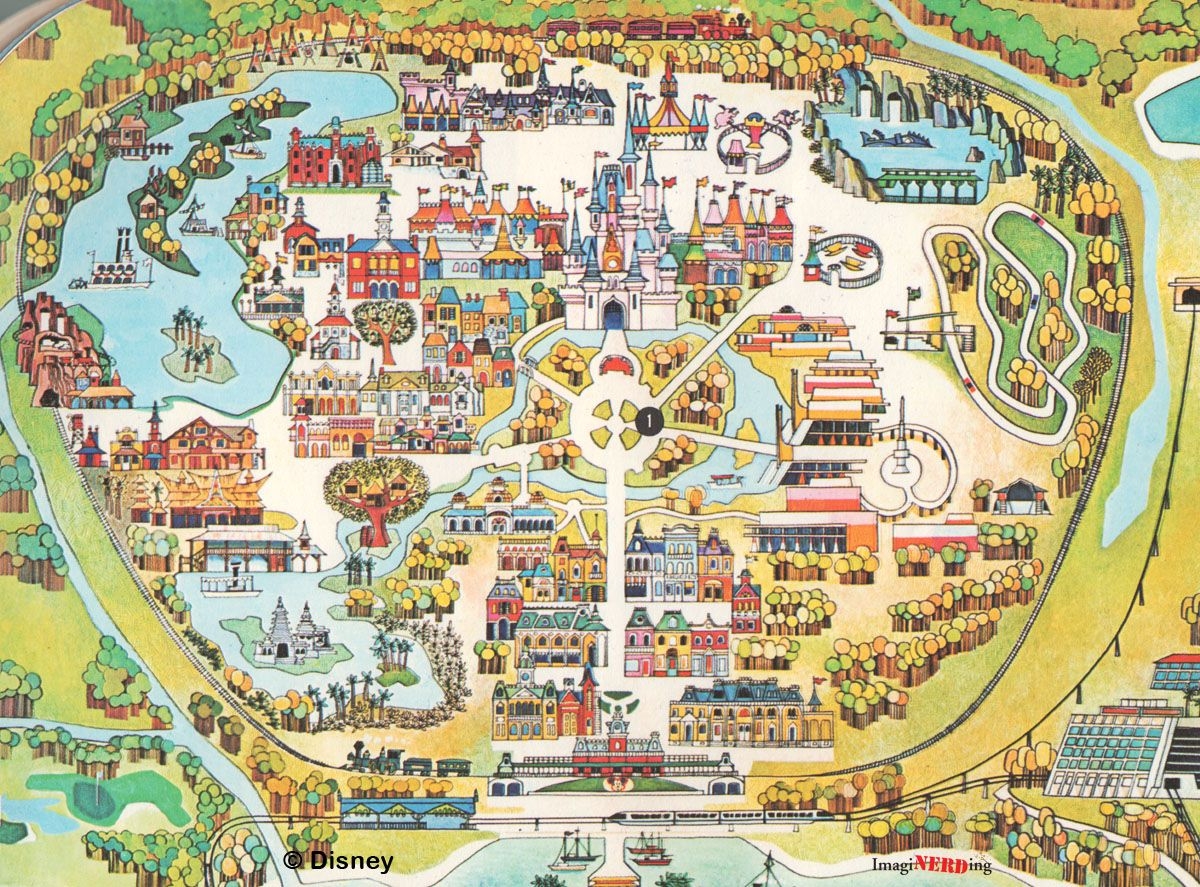 Disney Maps Printable