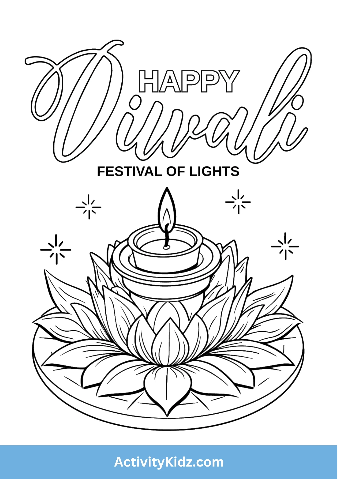 Diwali Printable Worksheets