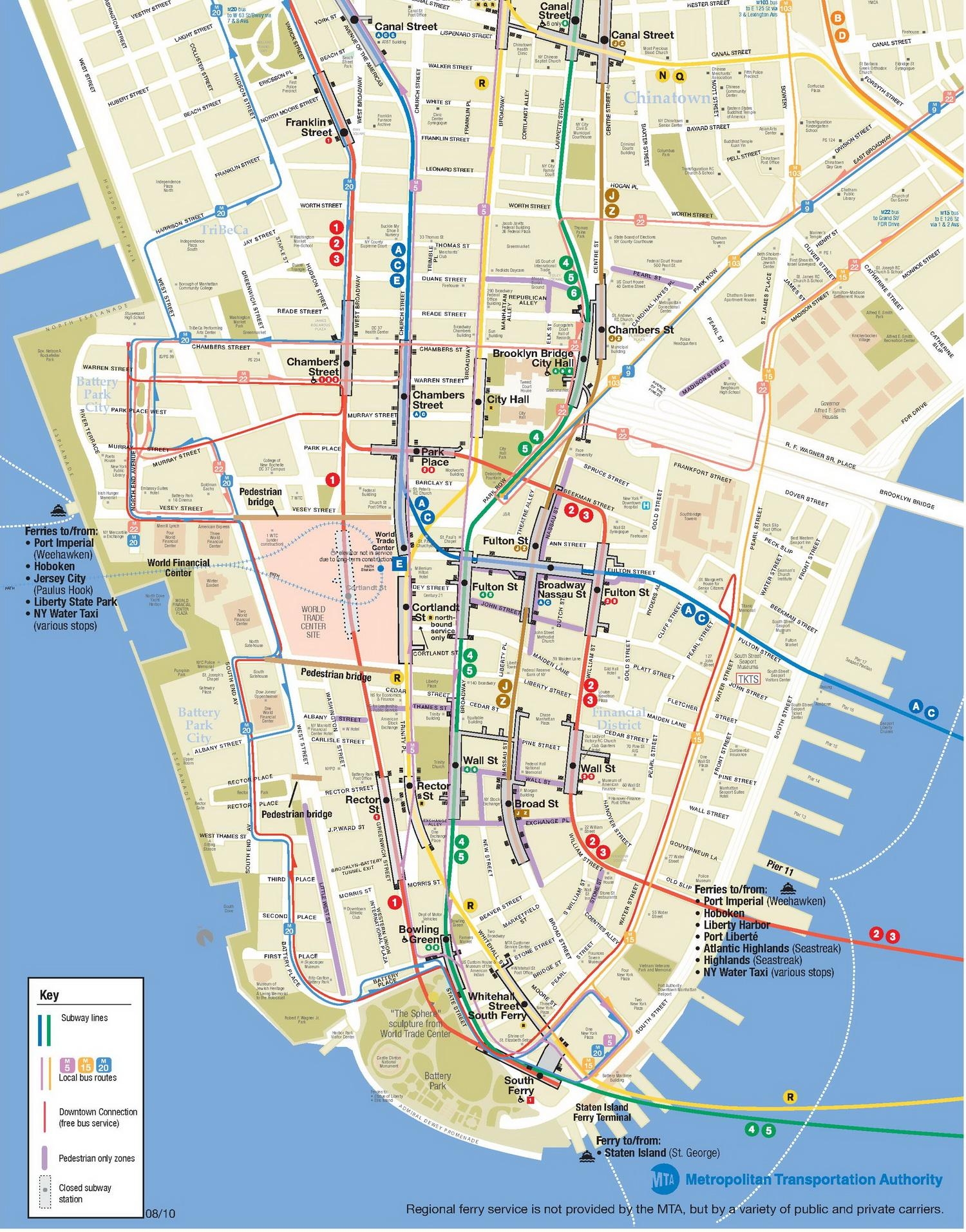 Printable Nyc Map