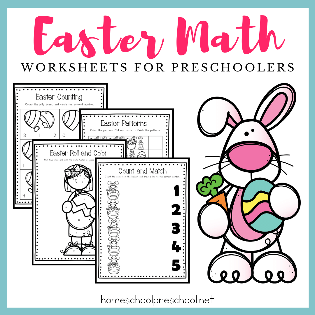 Easter Math Worksheets Free Printable
