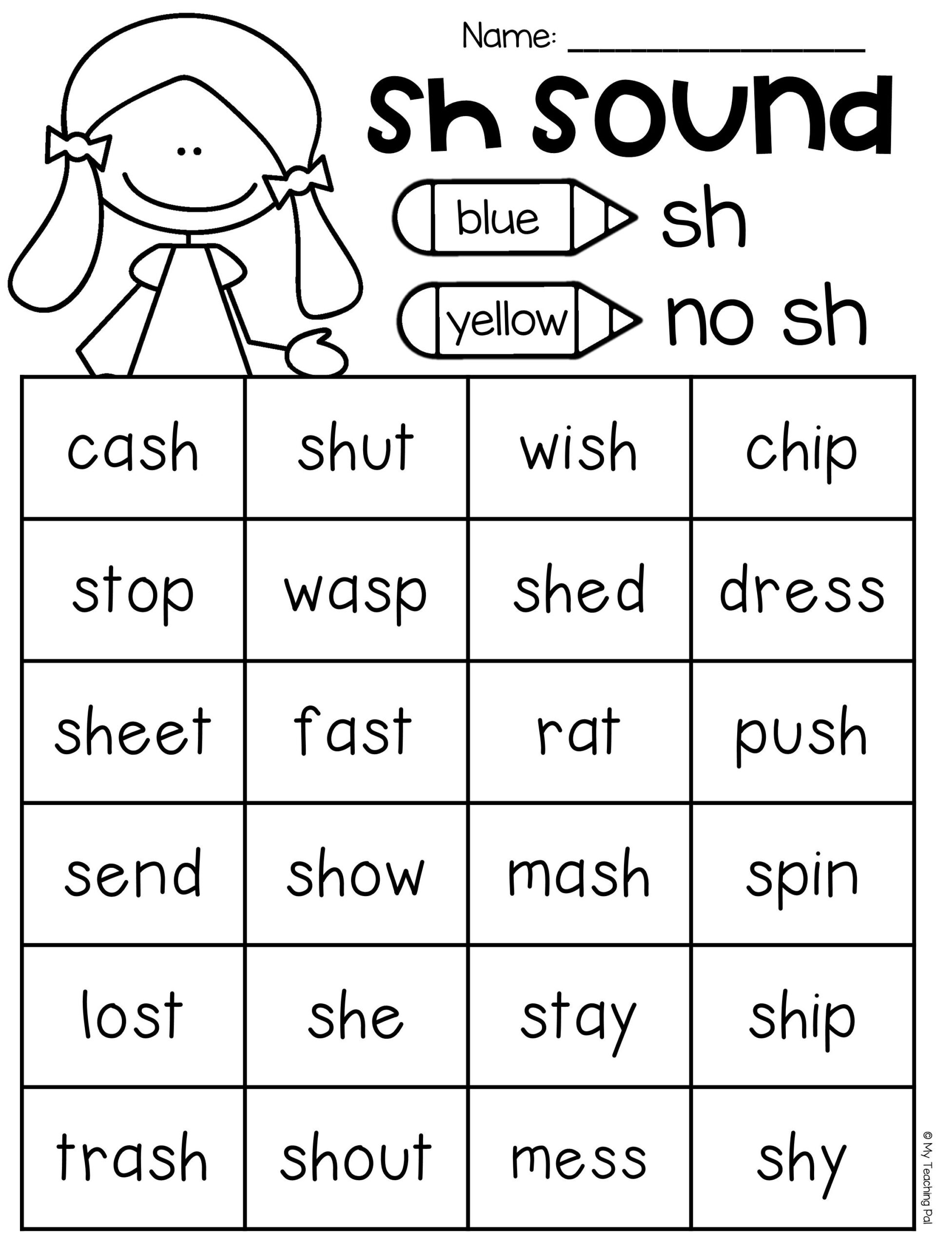 Engaging SH Worksheets For Effective Learning Printable Activities