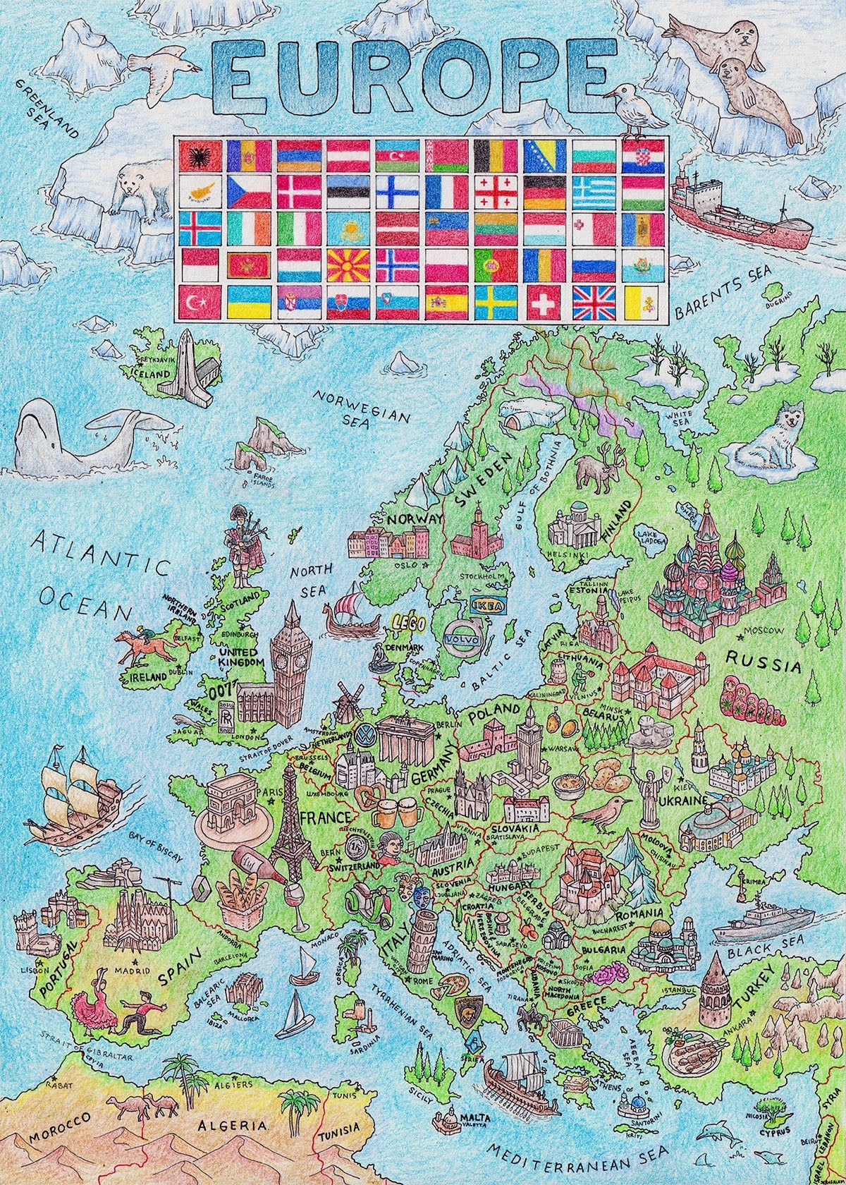 Europe Map