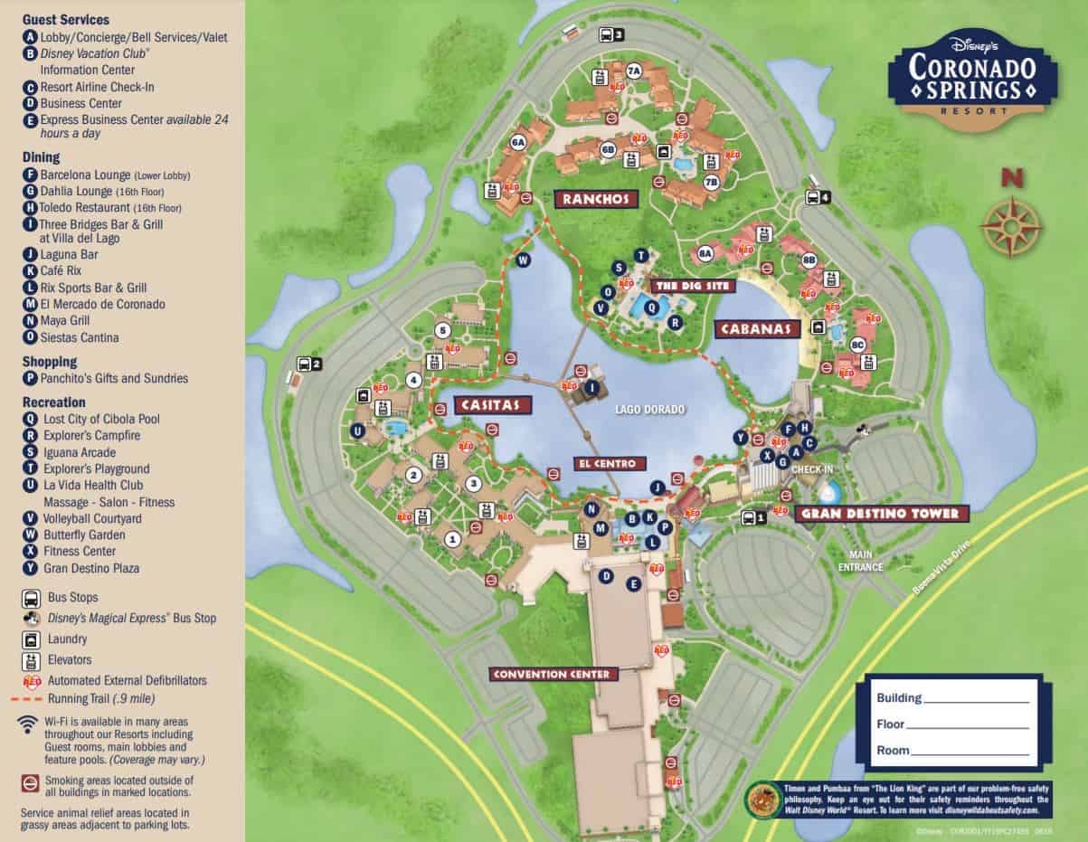 Printable Maps Of Disney World