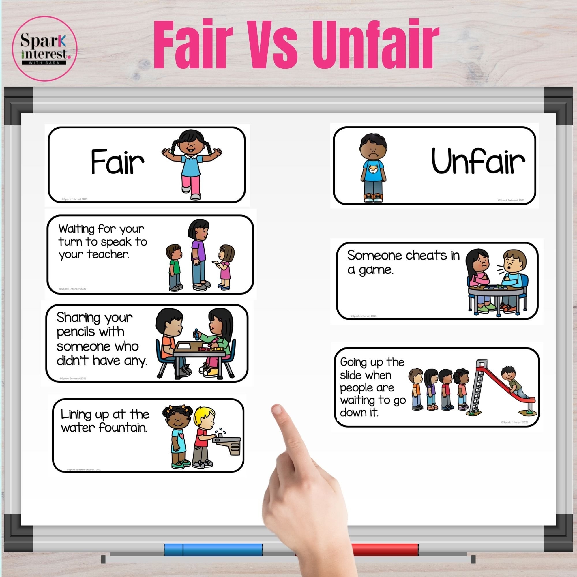 Printable Fair And Unfair Worksheets Printable Fair And Unfair Worksheets