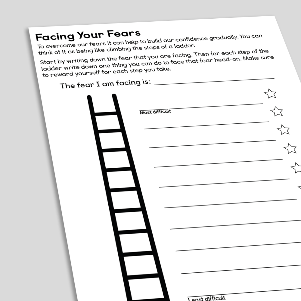 Fear Ladder Worksheet Form Fill Out And Sign Printable PDF Worksheets Library Fear Ladder Worksheet Form Fill Out And Sign Printable PDF Worksheets Library