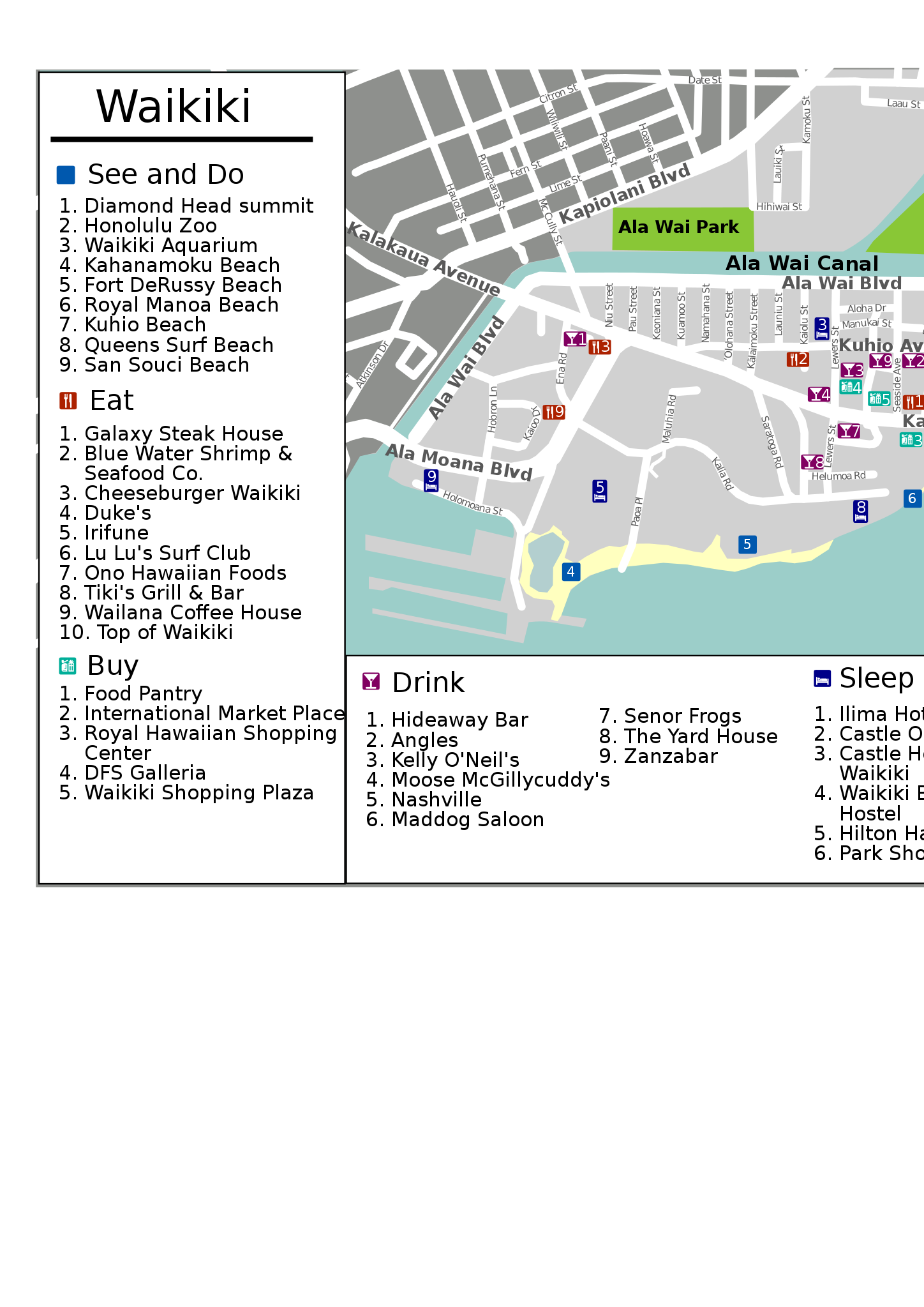 File Waikiki Map svg Wikimedia Commons