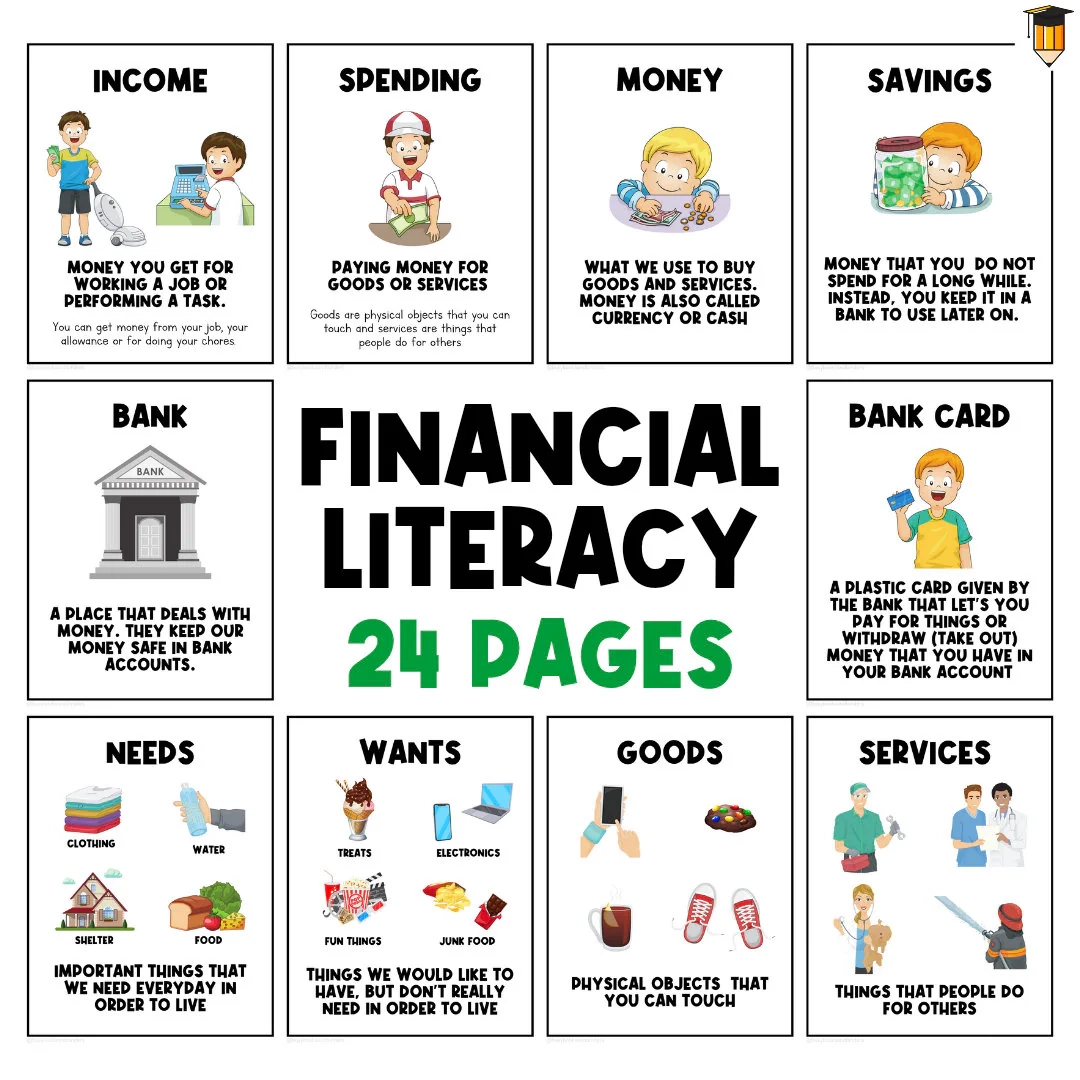 Financial Literacy For Kids Money Infographic Learn About Money Money Curriculum Teenager Special Needs Simple Money Etsy Sweden Financial Literacy For Kids Money Infographic Learn About Money Money Curriculum Teenager Special Needs Simple Money Etsy Sweden