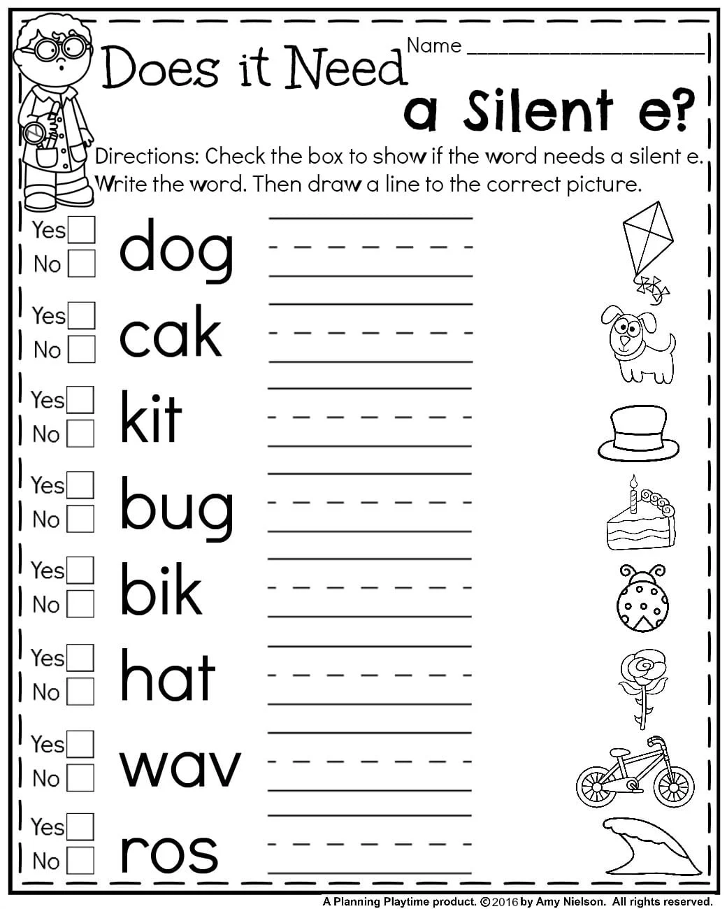 Fun Printable Worksheets For 1st Graders