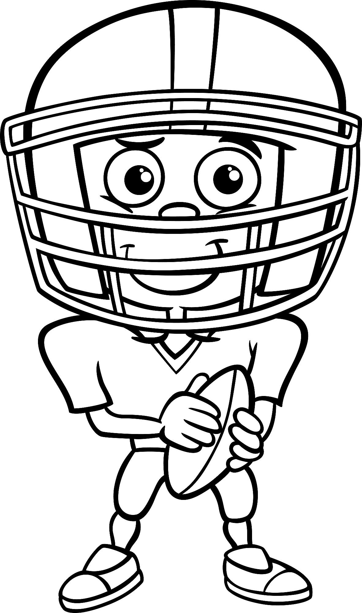 Football Coloring Pages Printable Sports Coloring Activity Pages To Entertain Kids During The Game Printables 30Seconds Mom