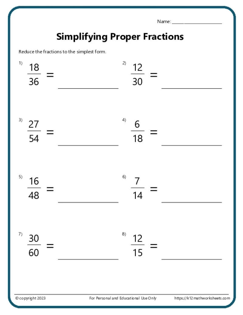 Fractions Worksheets K12 Math Worksheets Fractions Worksheets K12 Math Worksheets