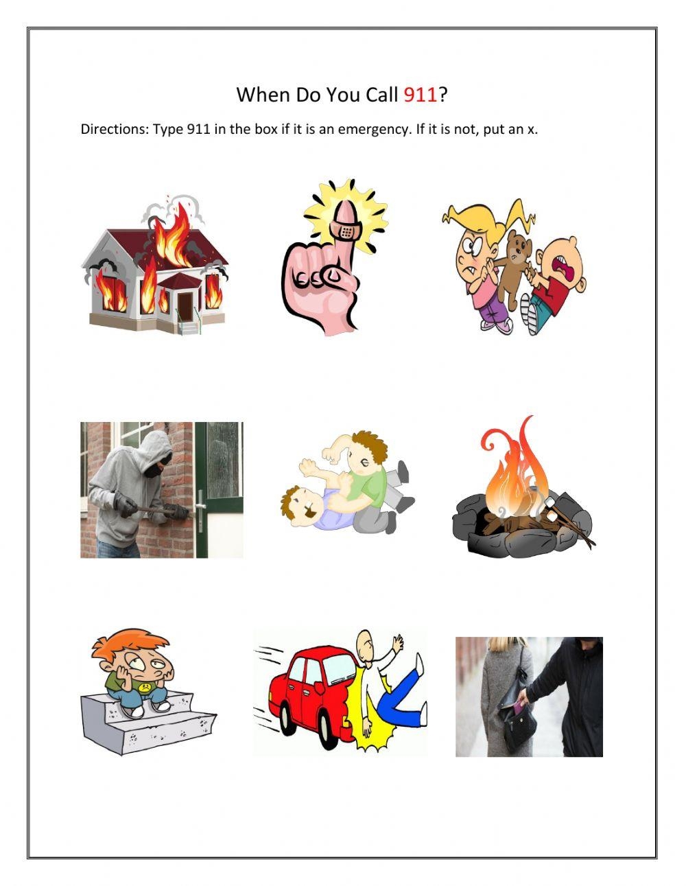 Free 911 Worksheet Download Free 911 Worksheet Png Images Free Worksheets On Clipart Library