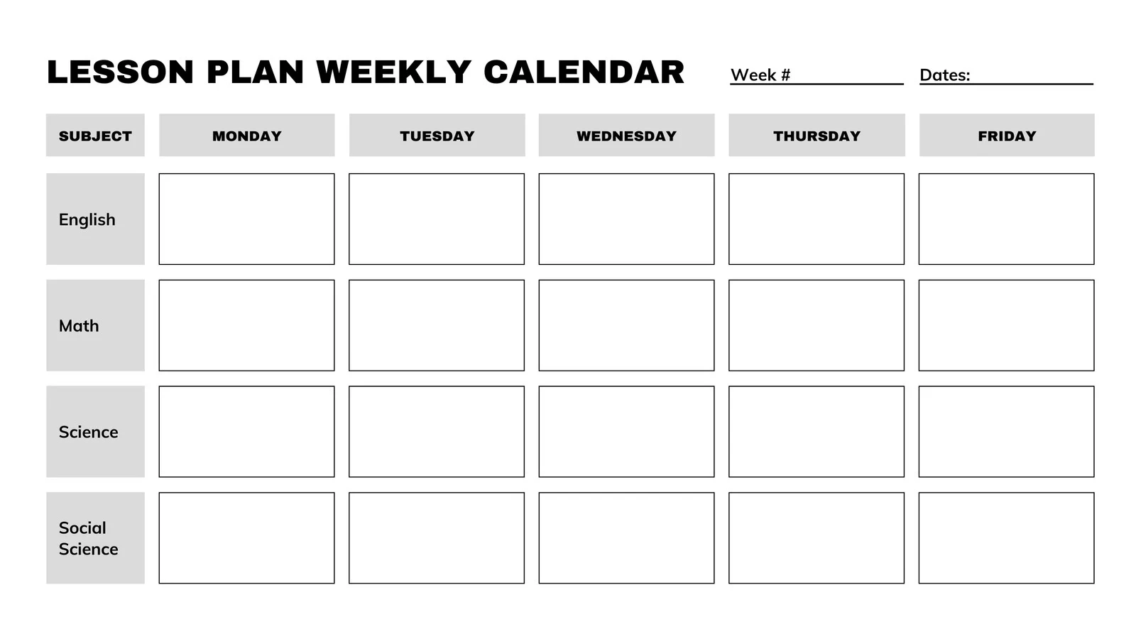 Customizable Free Printable Calendar