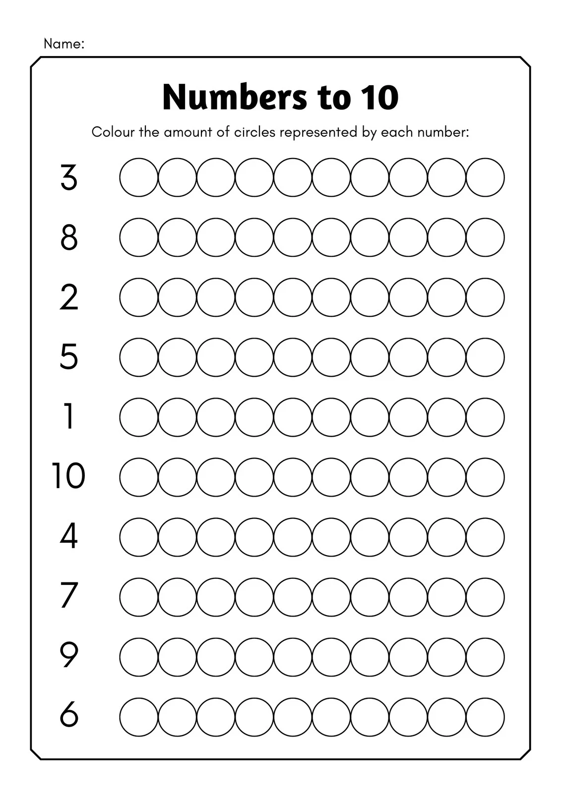 Printable Worksheets For Preschoolers